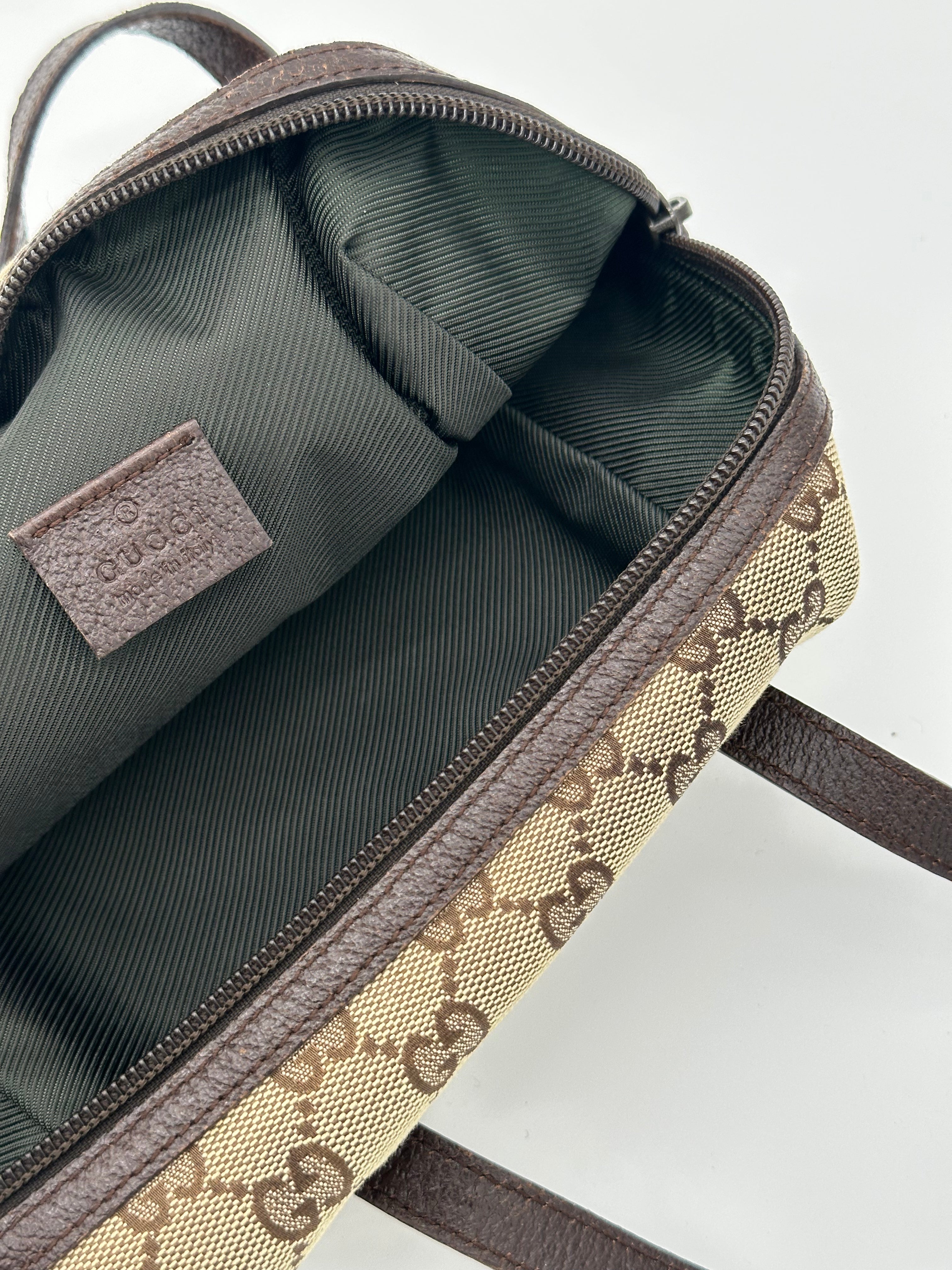 Gucci Mini Canvas Top Handle