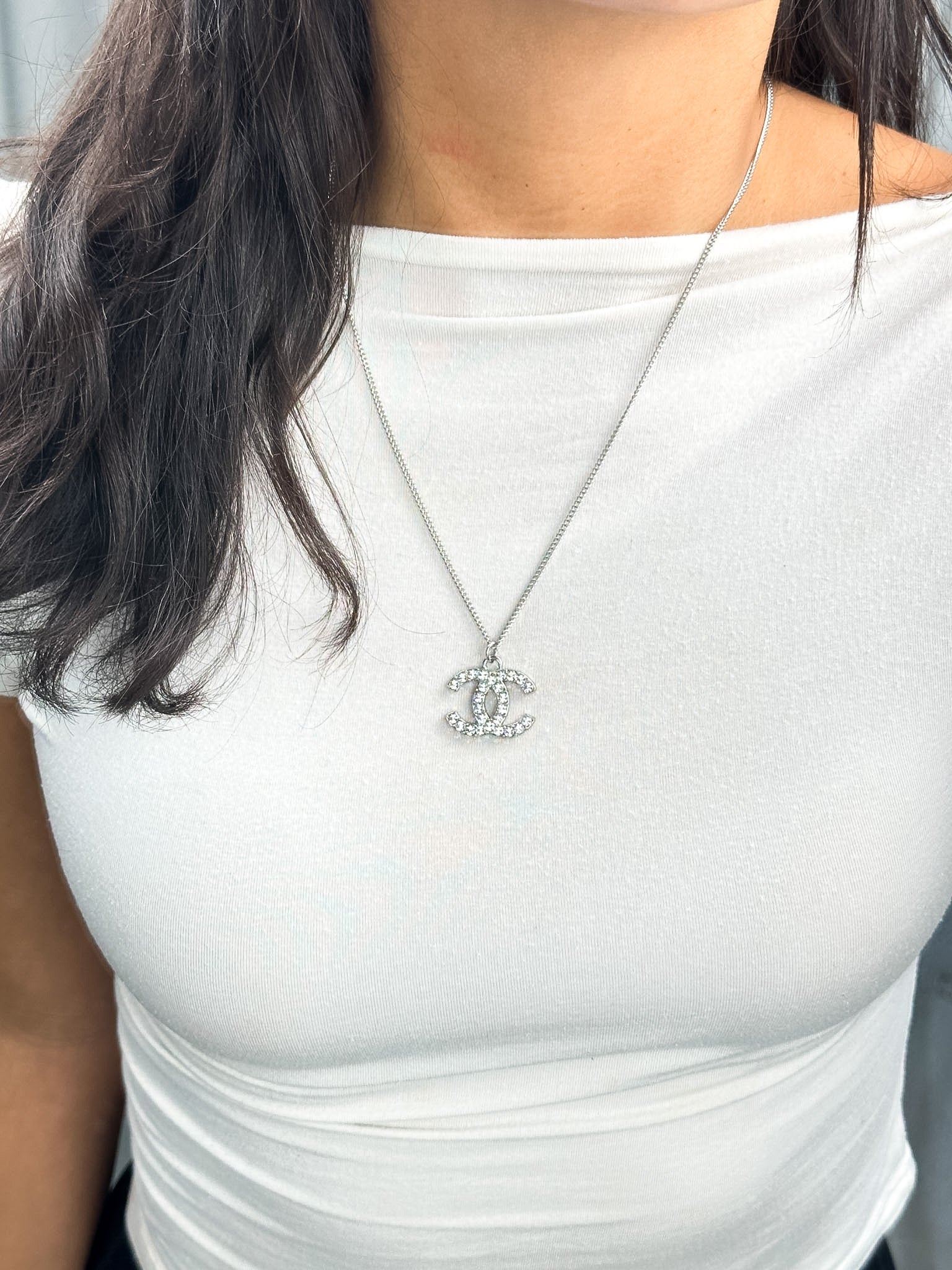 Chanel CC Strass Necklace