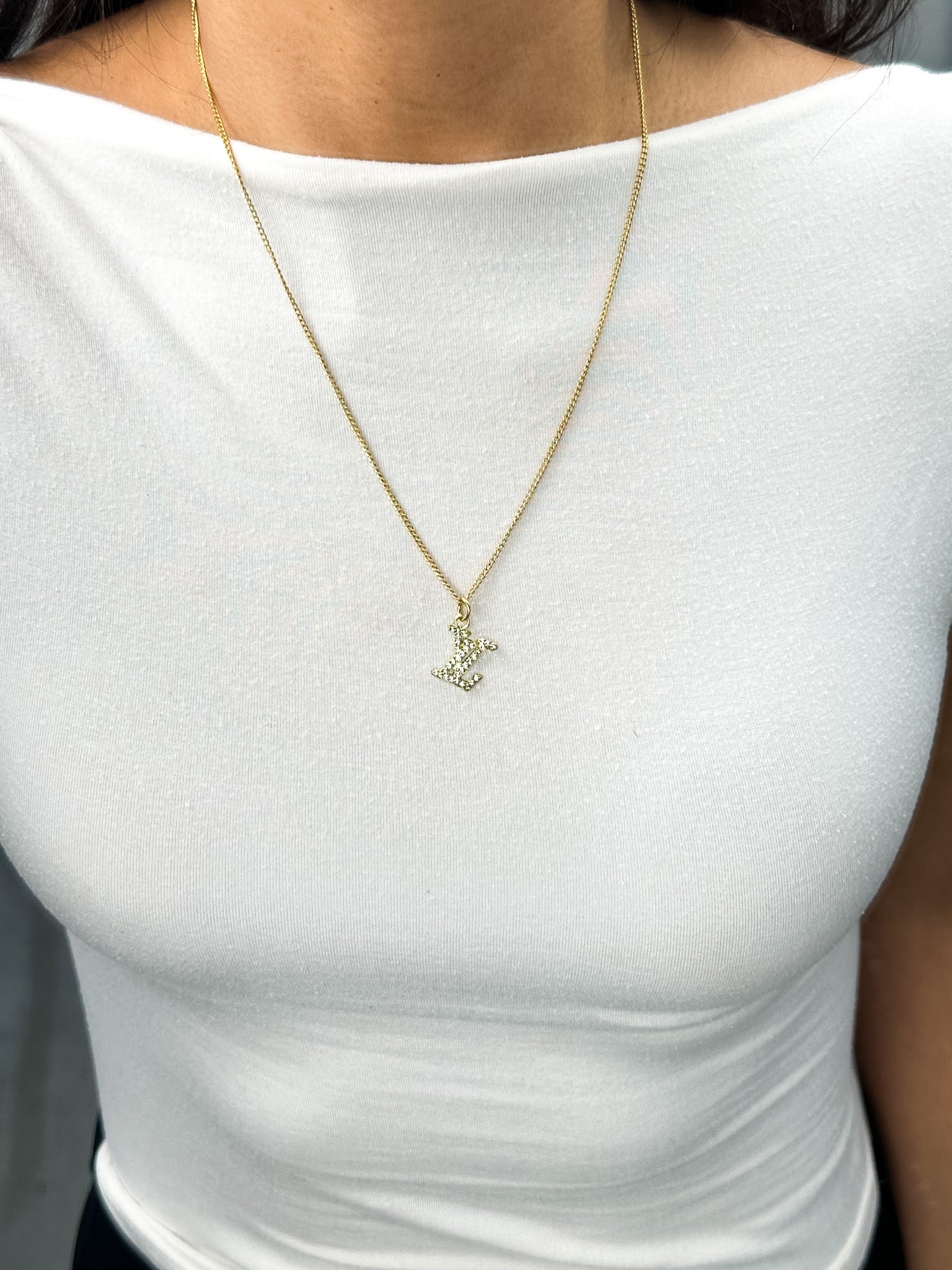 Louis Vuitton Signature Strass Necklace