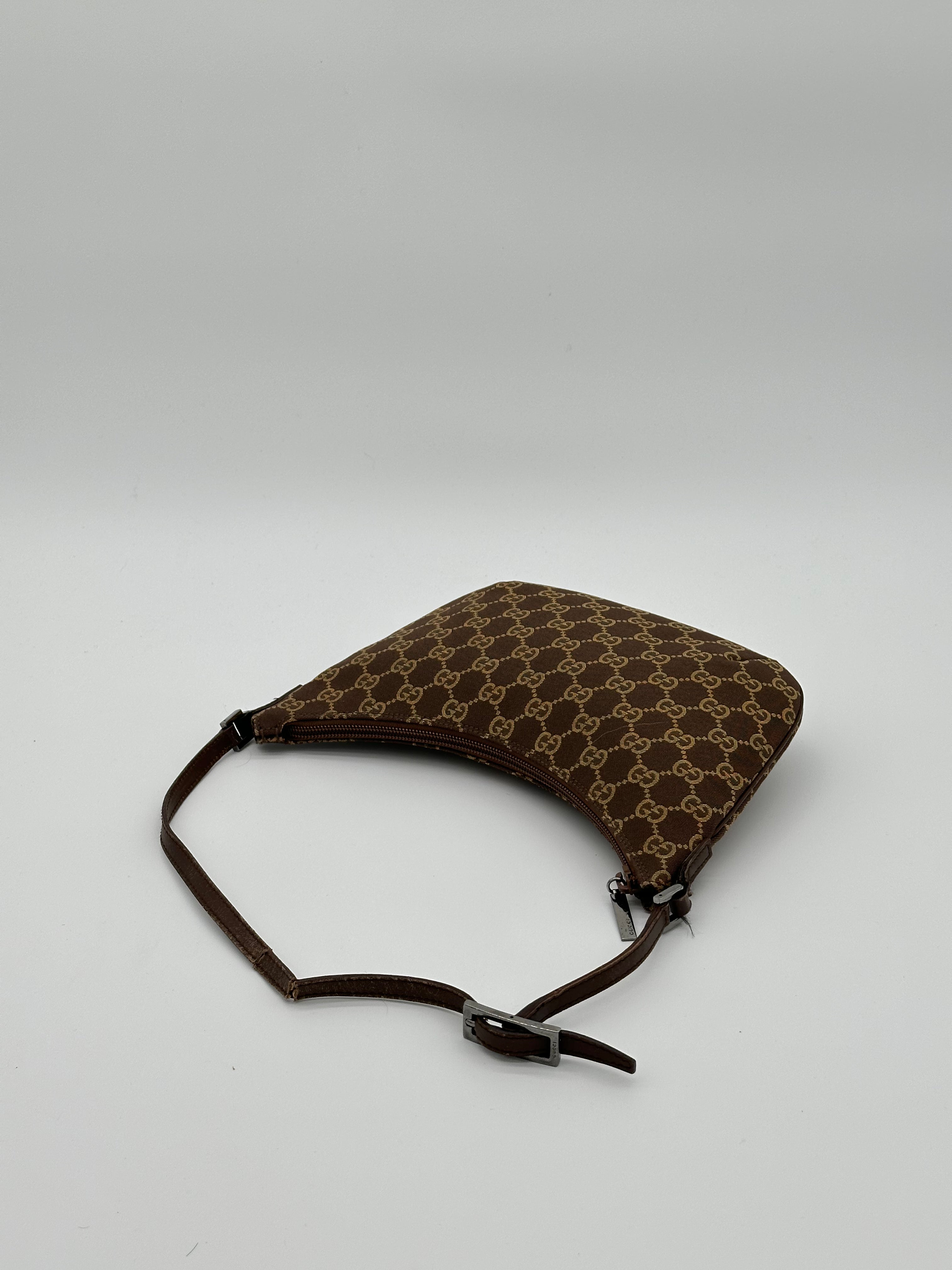 Gucci Canvas Baguette