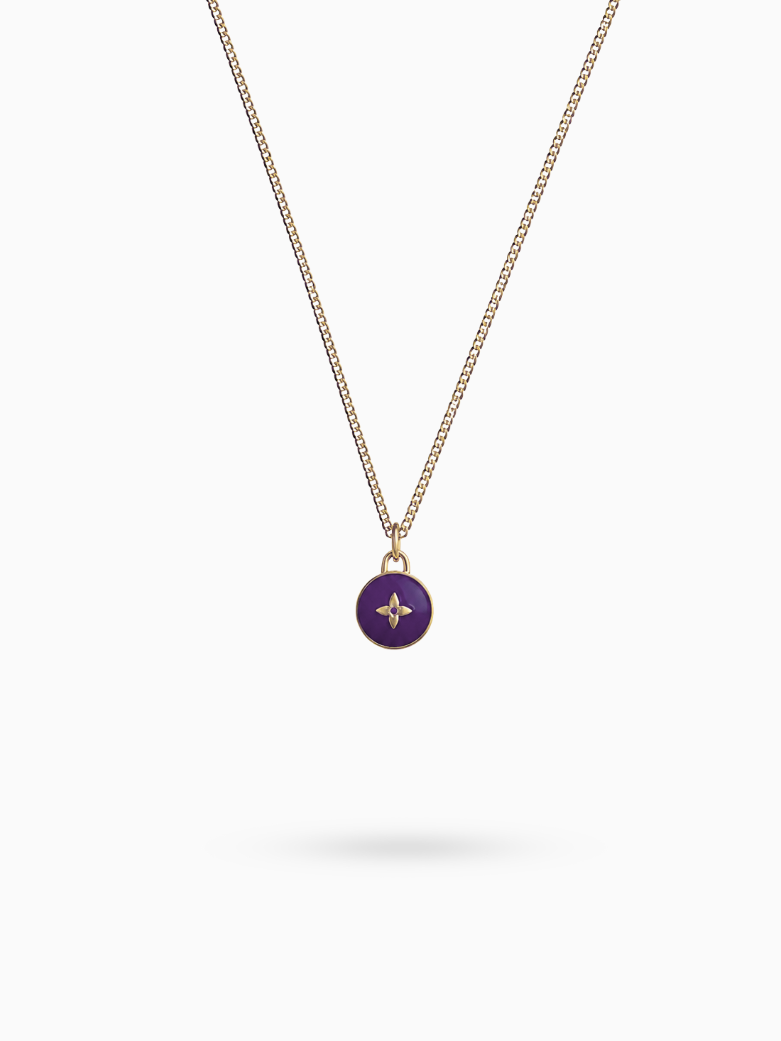 Louis Vuitton Purple Star Necklace