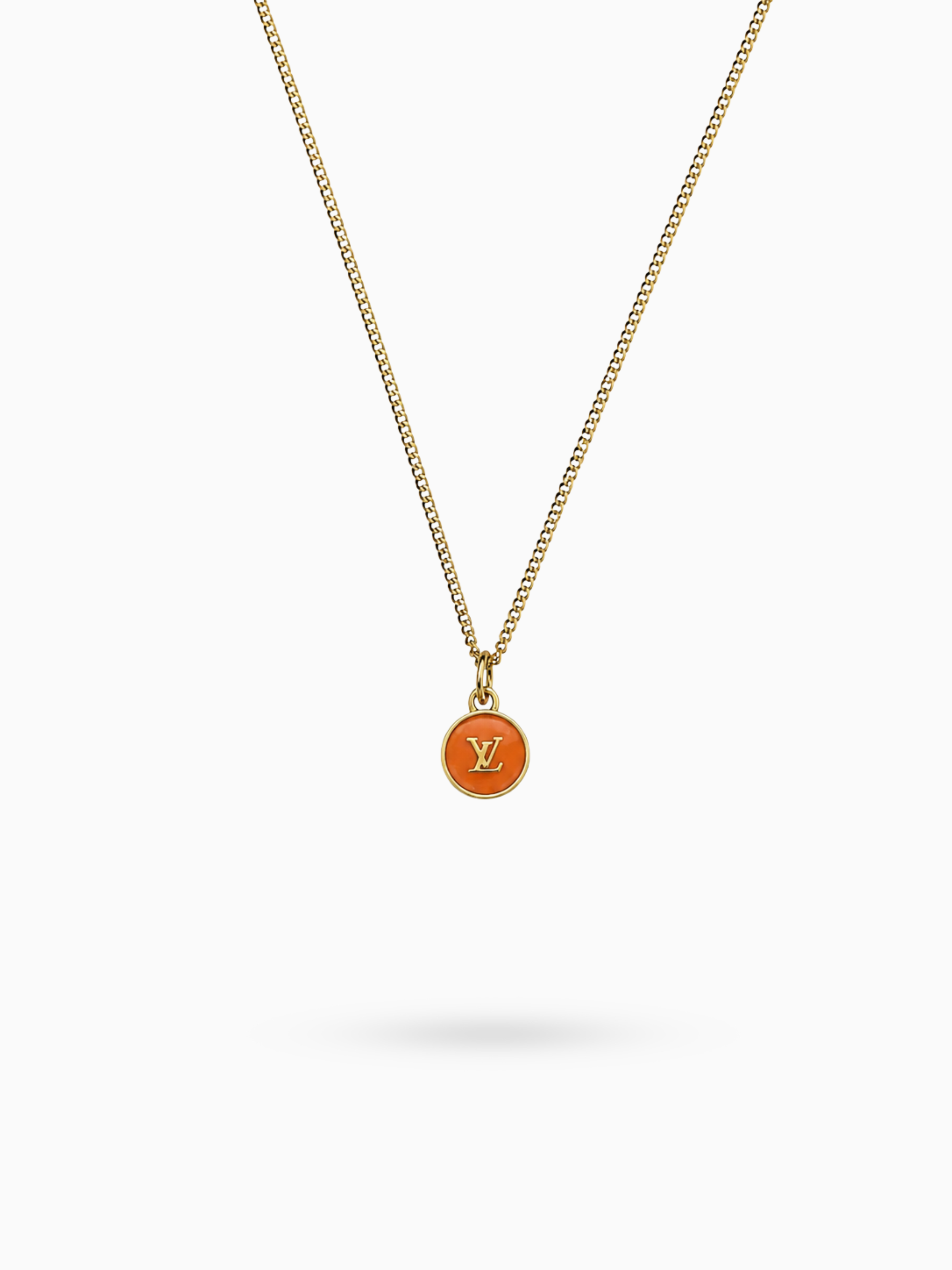 Louis Vuitton Orange Necklace
