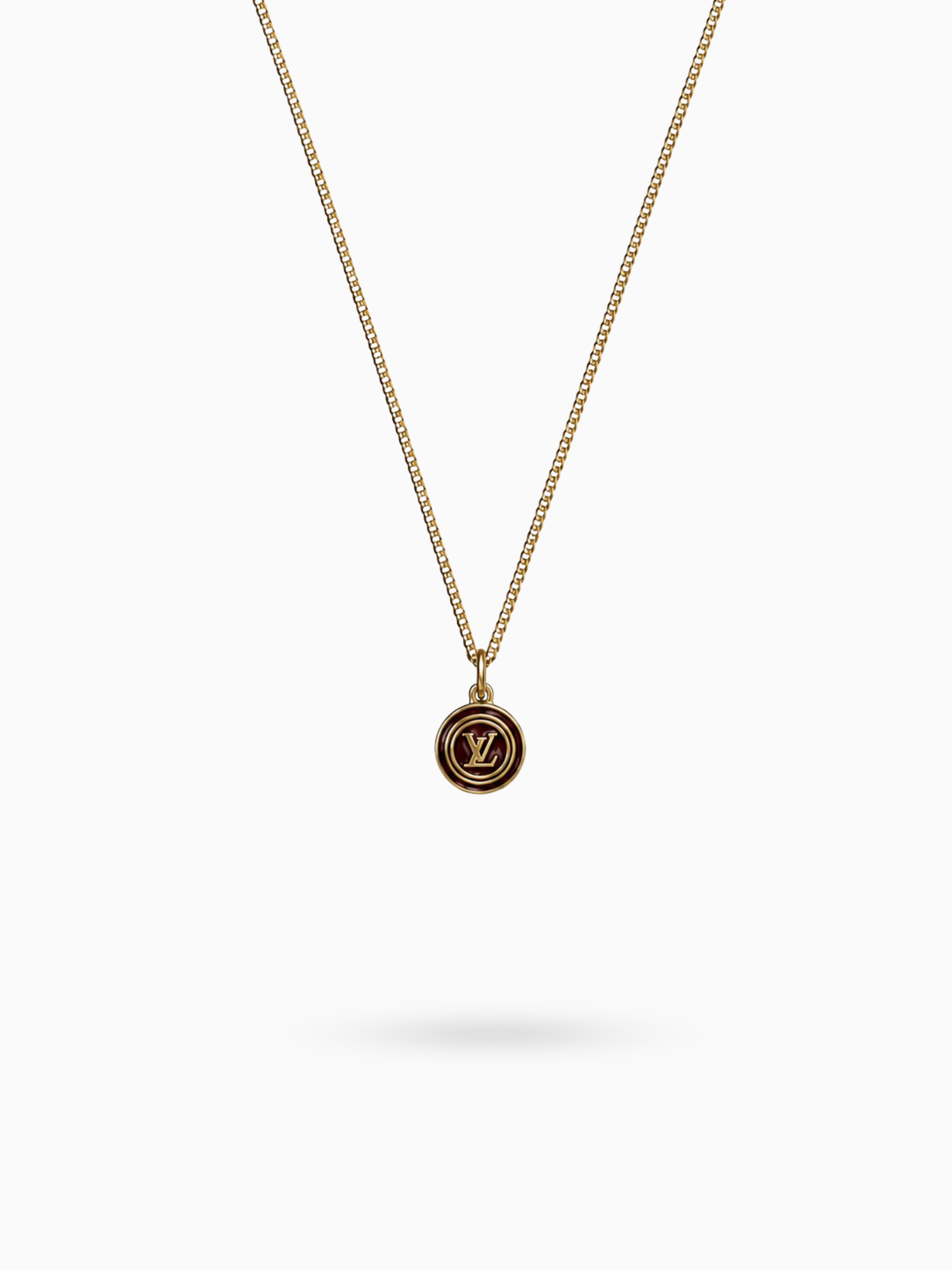 Louis Vuitton Deep Brown Necklace