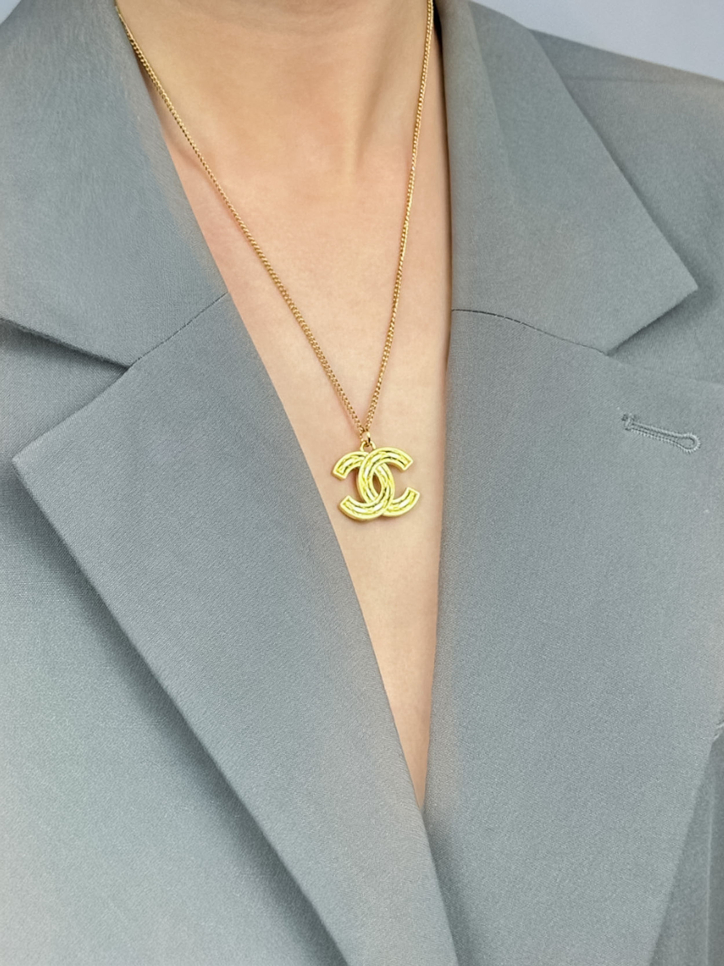 Chanel Matelassé Necklace