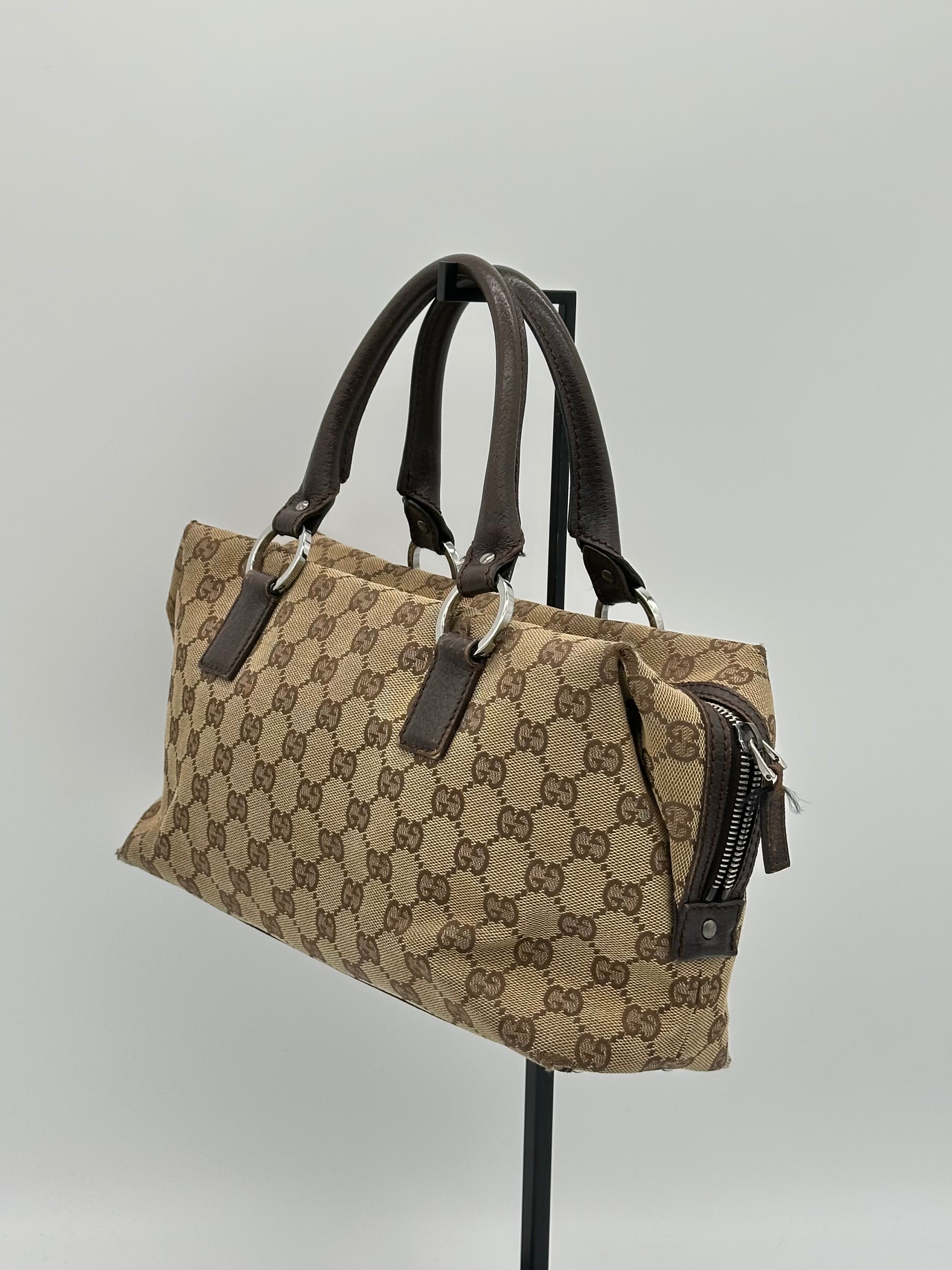 Gucci Canvas Top Handle
