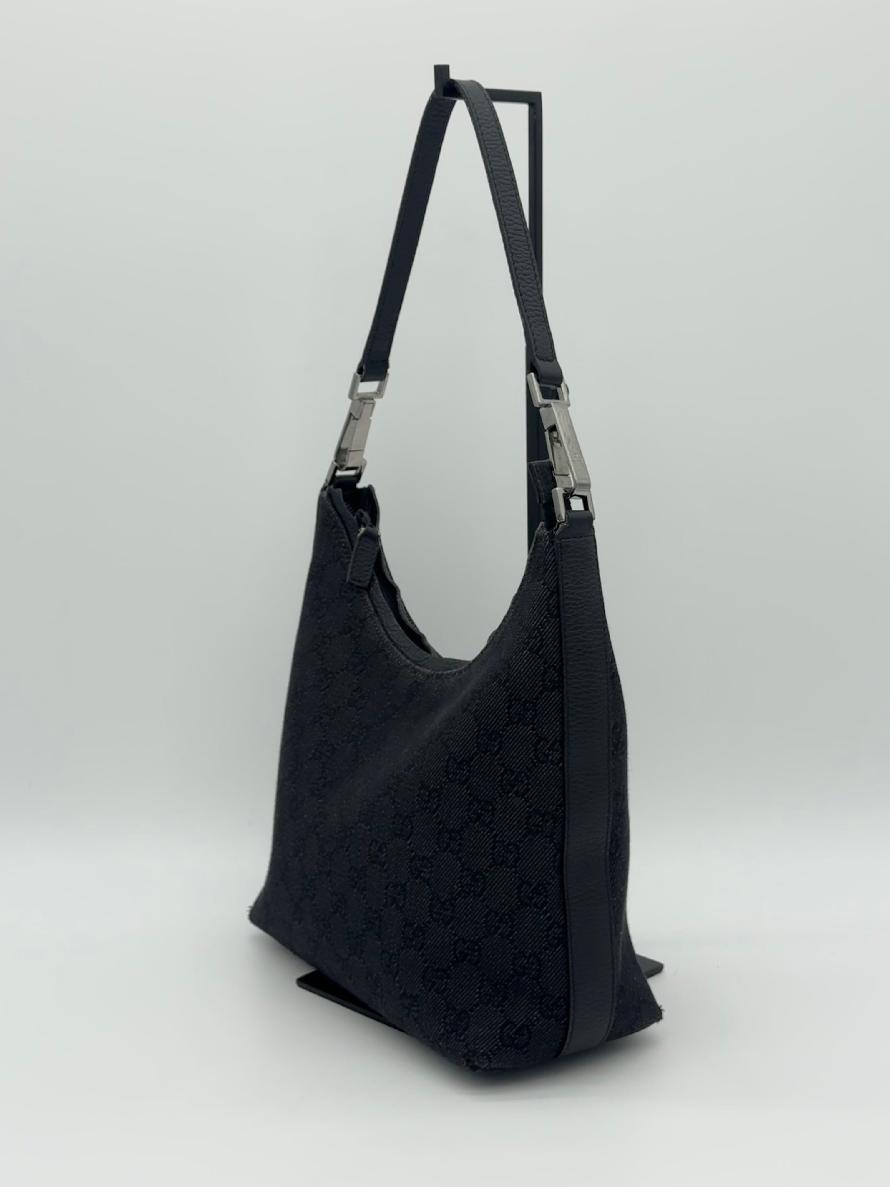 Gucci Clasp Hobo Bag