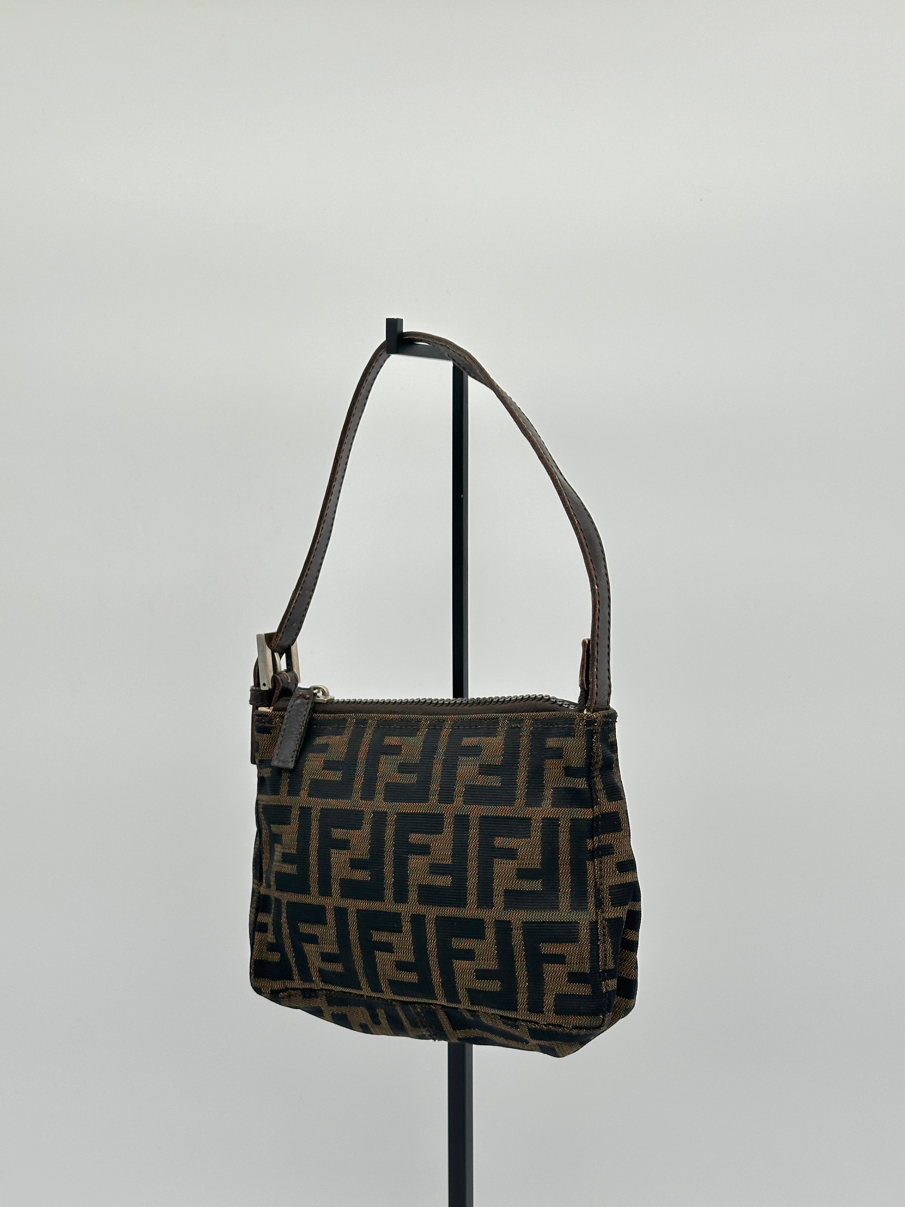 Fendi Zucca Canvas Pochette