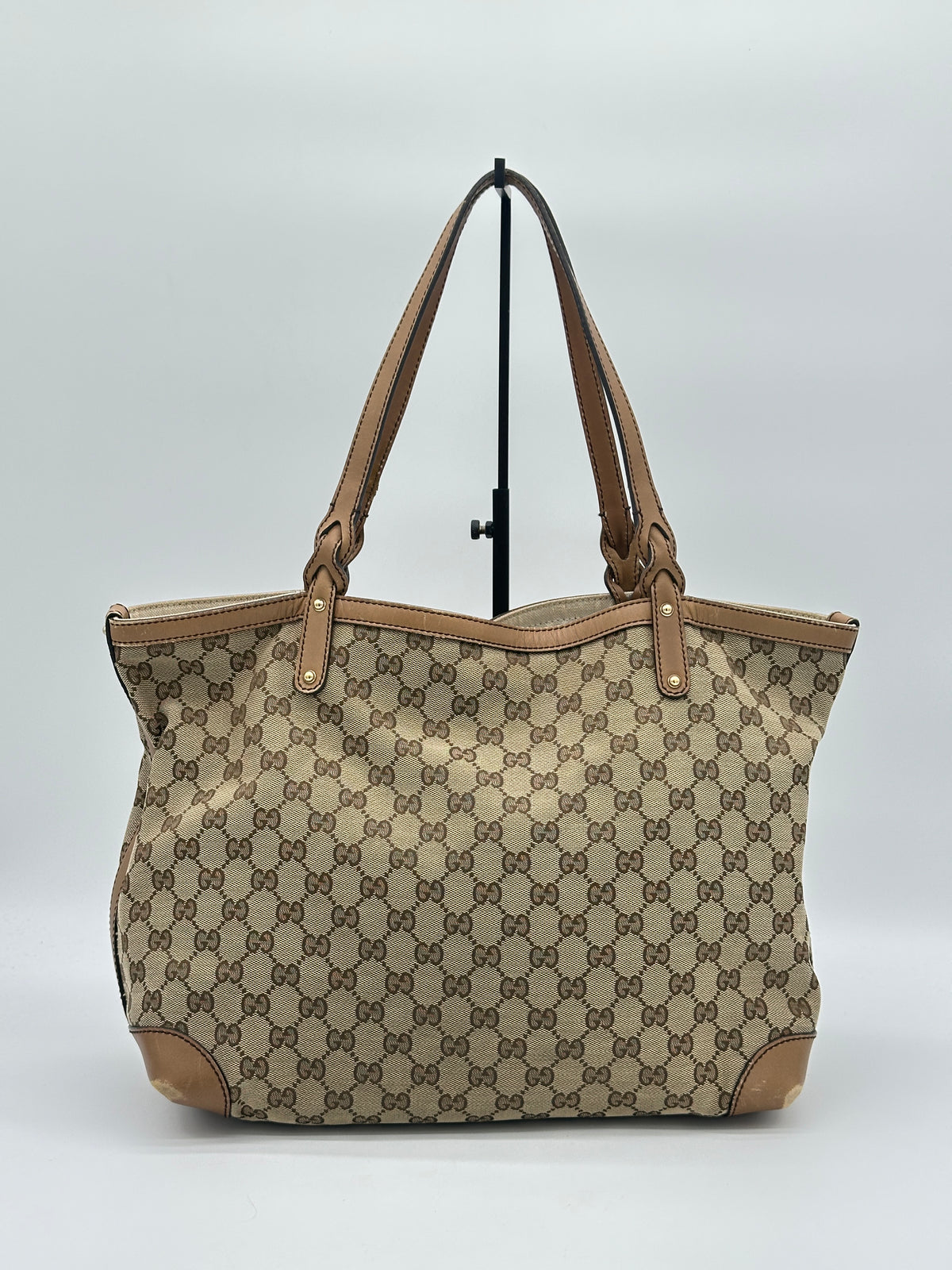 Gucci Craft Canvas Tote Bag
