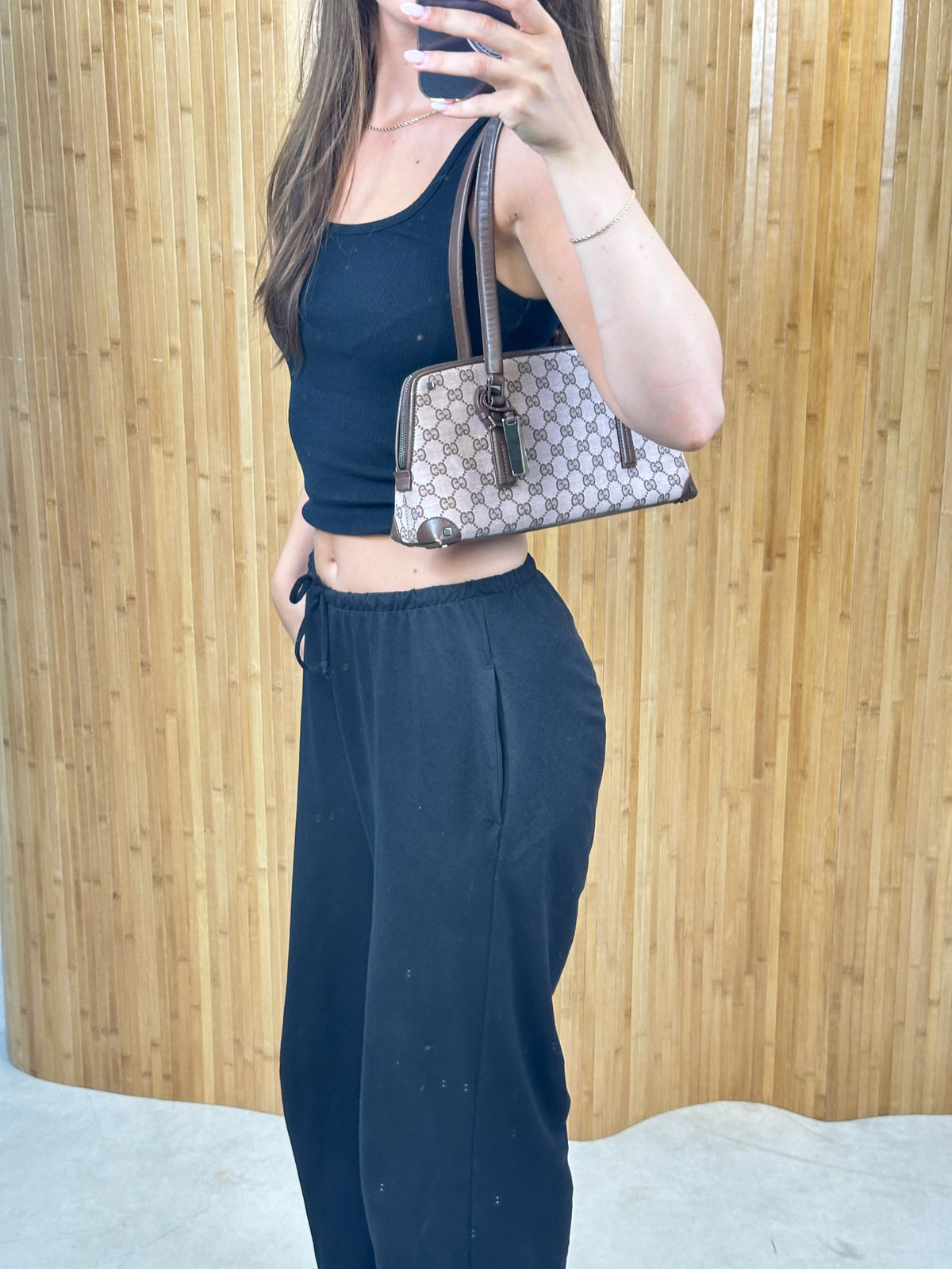 Gucci Canvas Boston