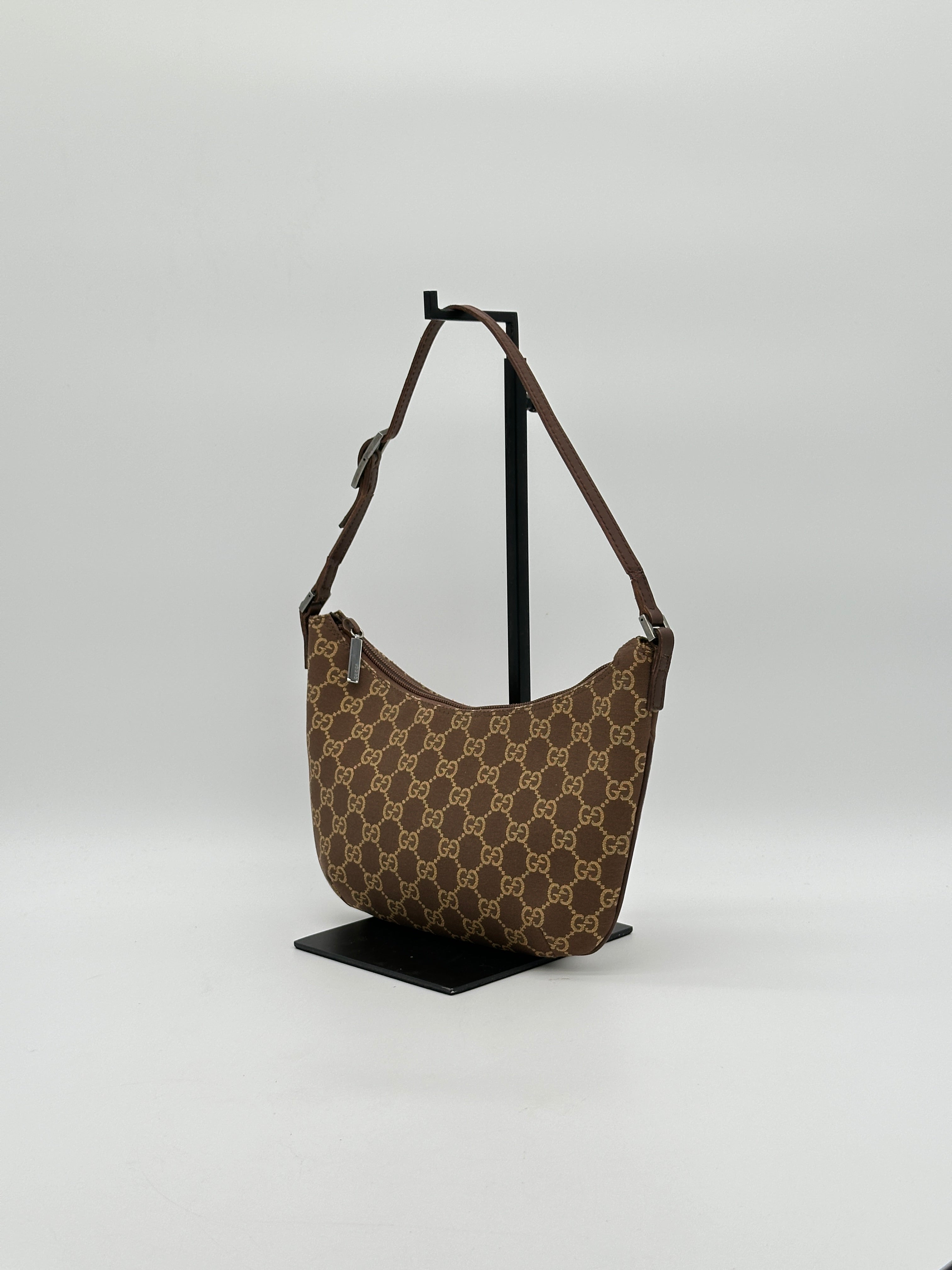Gucci Canvas Baguette