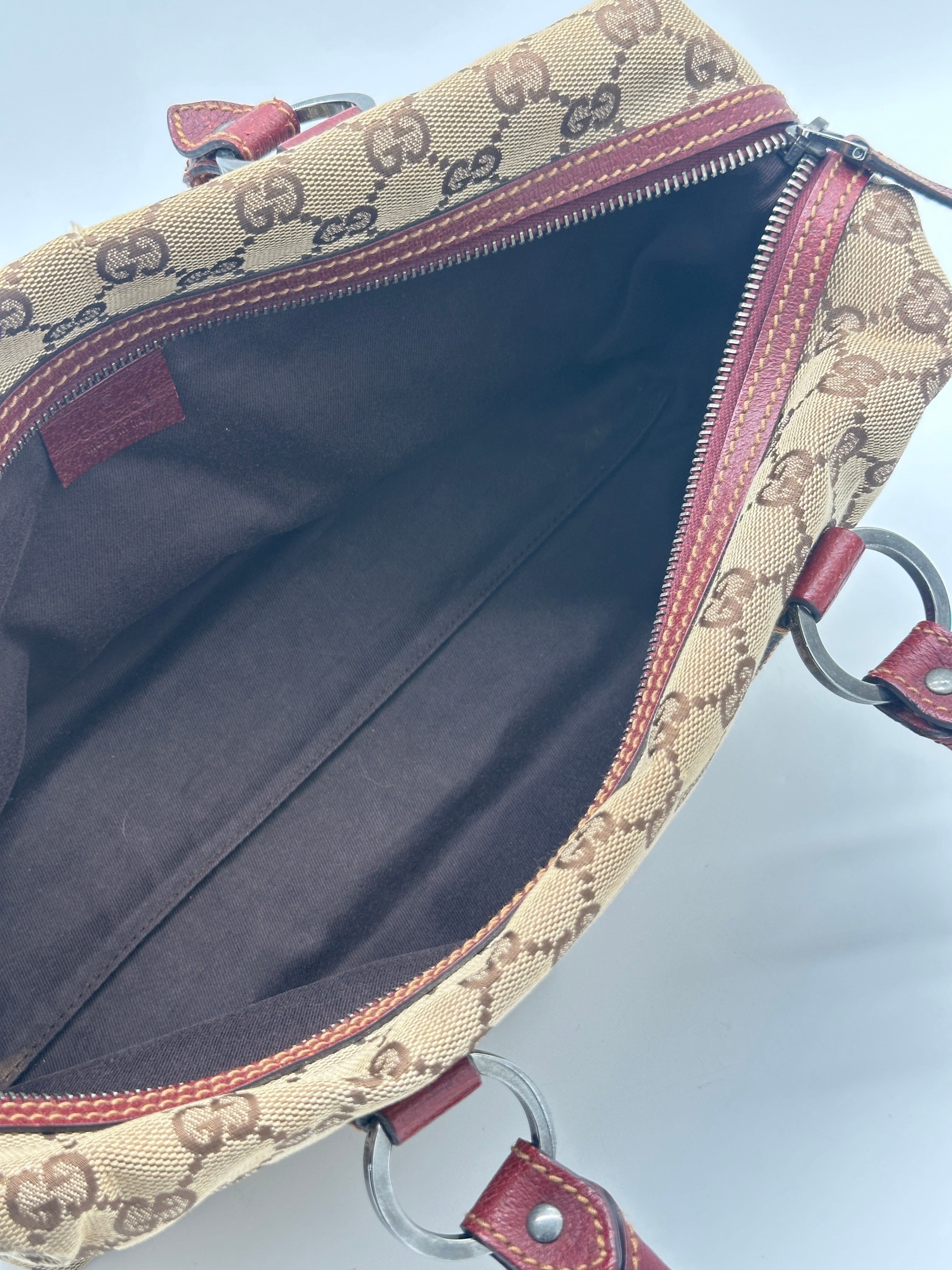 Gucci Canvas Top Handle