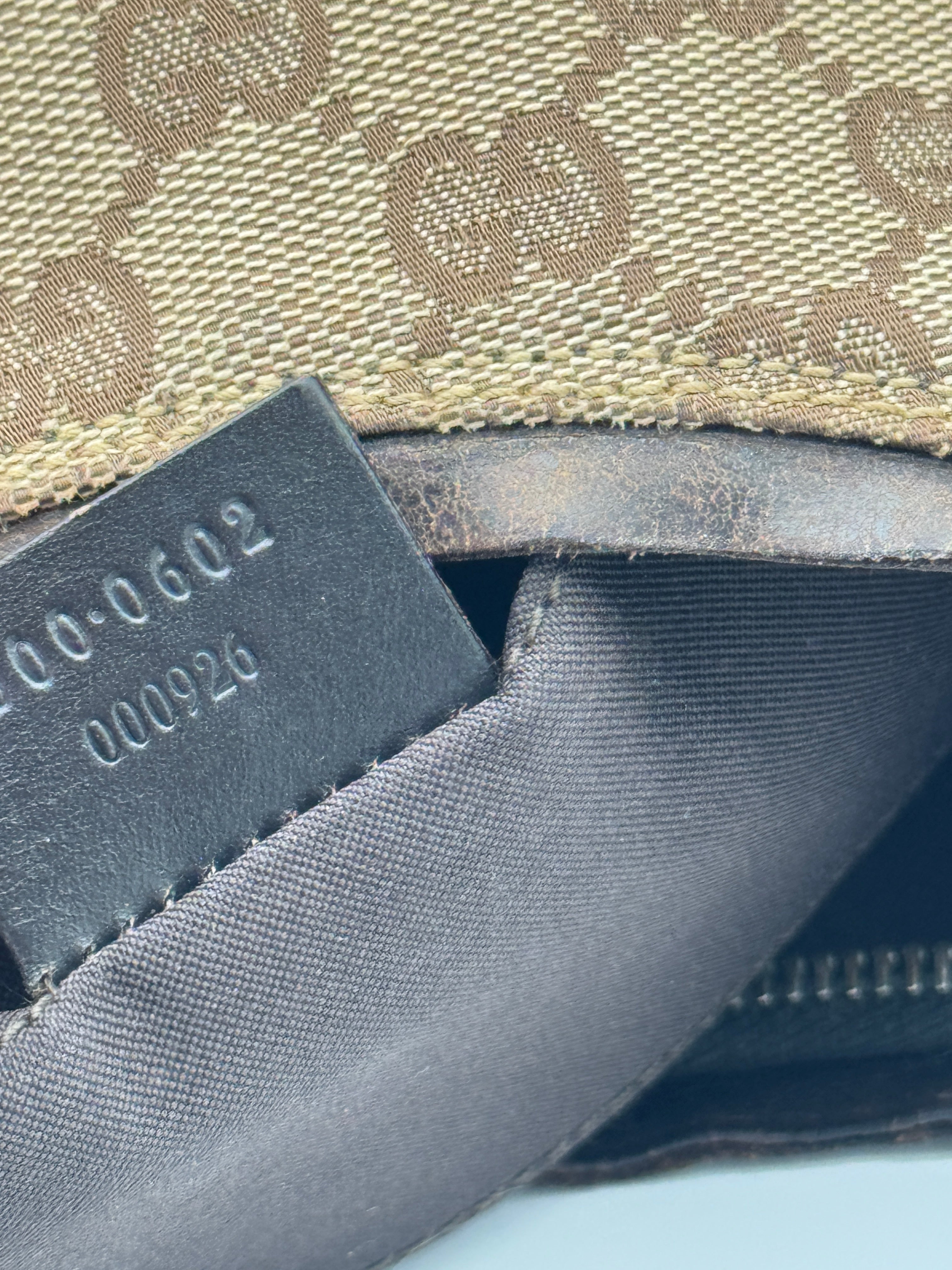 Gucci Canvas Hobo