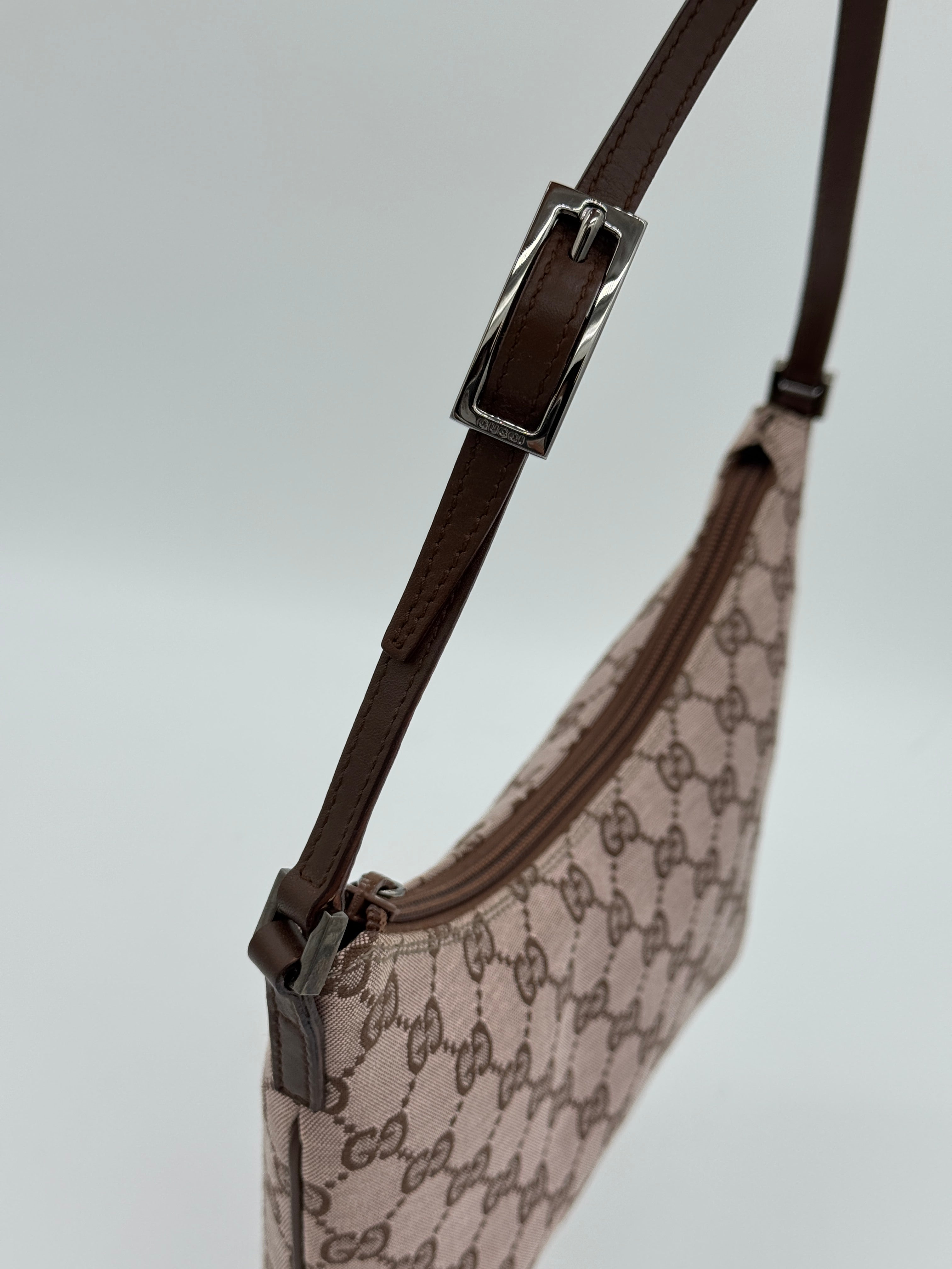 Gucci Canvas Baguette