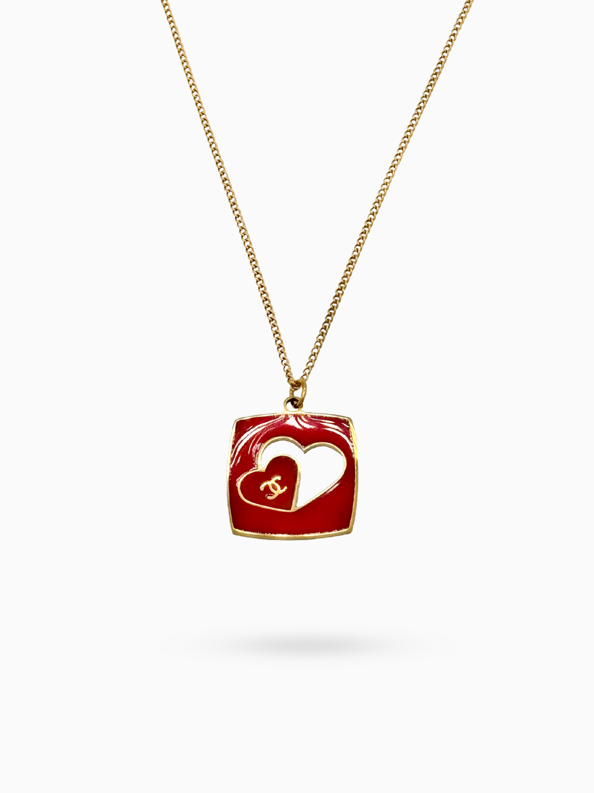 Chanel Heart Necklace