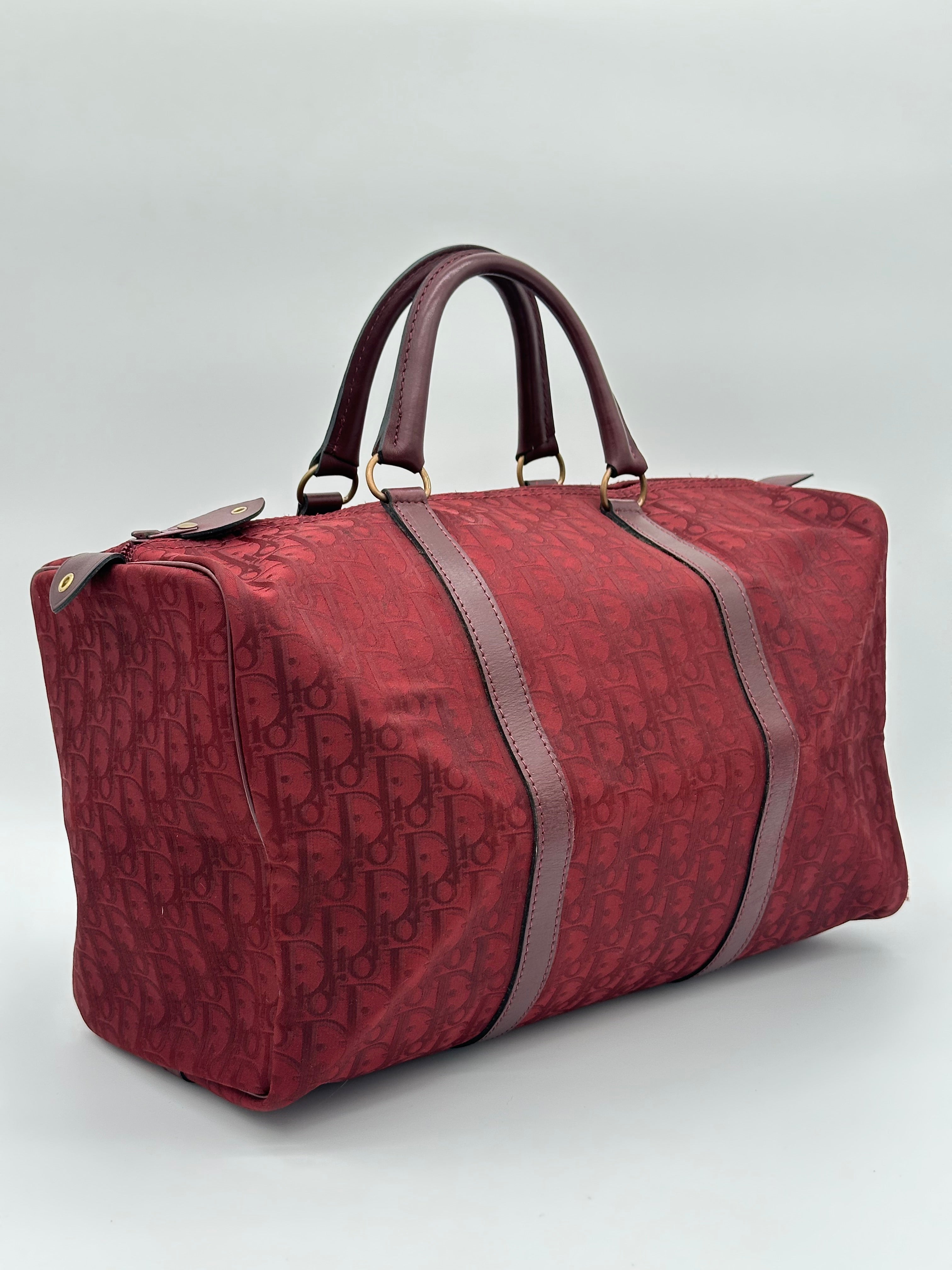 Pre-loved Christian Dior Boston Bag 40 | Pepper Luxury Vintage