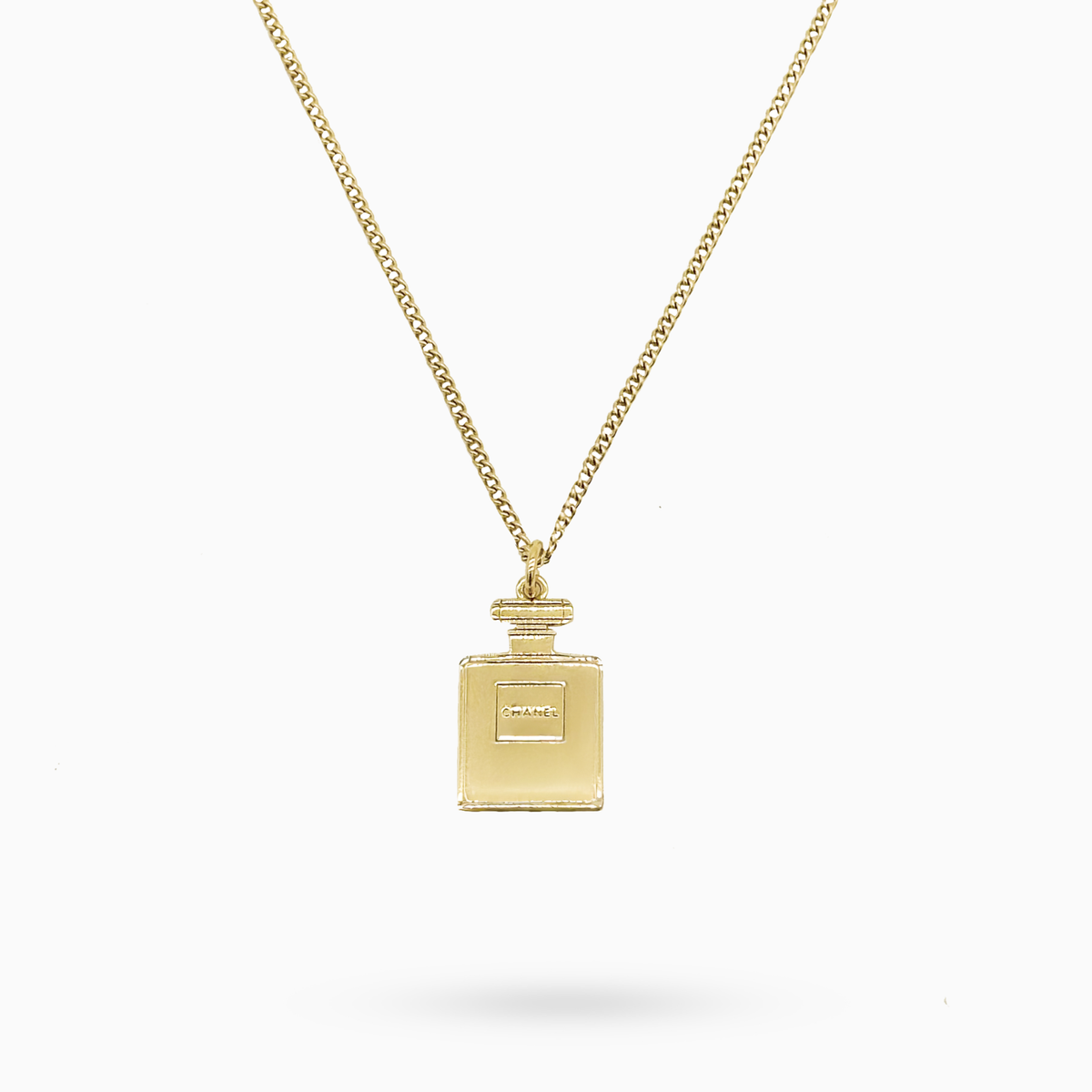 香水(女性用) CHANEL Vintage Perfume Pendant Necklace Chanel Perfume Necklace | Pepper Luxury Vintage