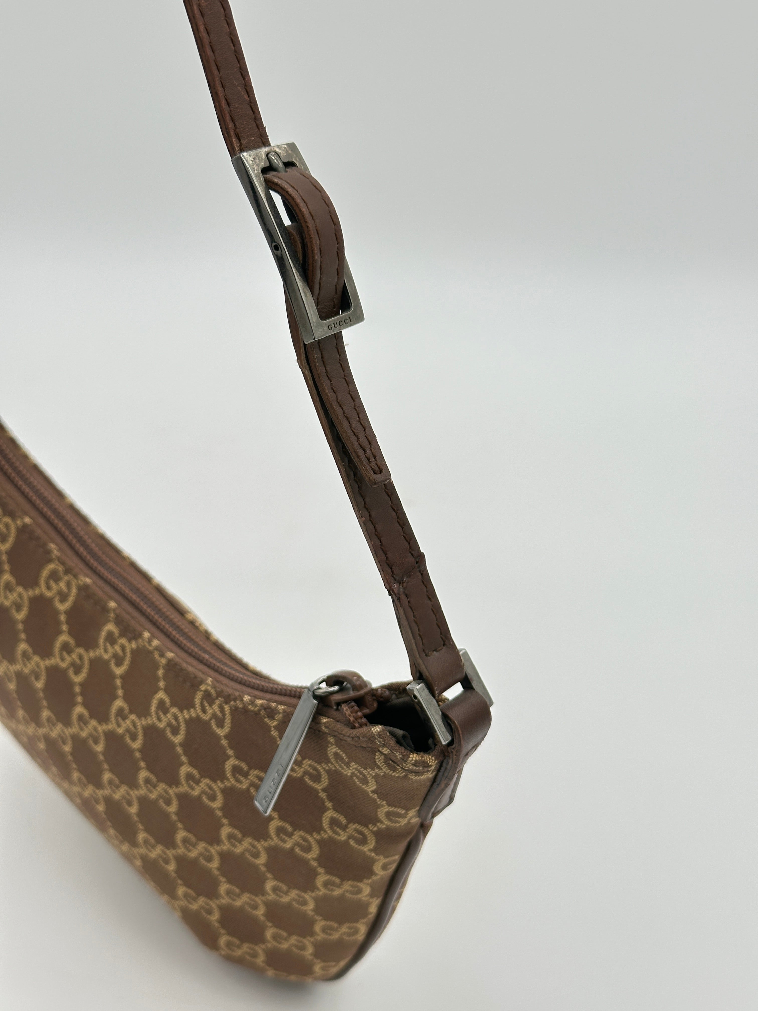 Gucci Canvas Baguette