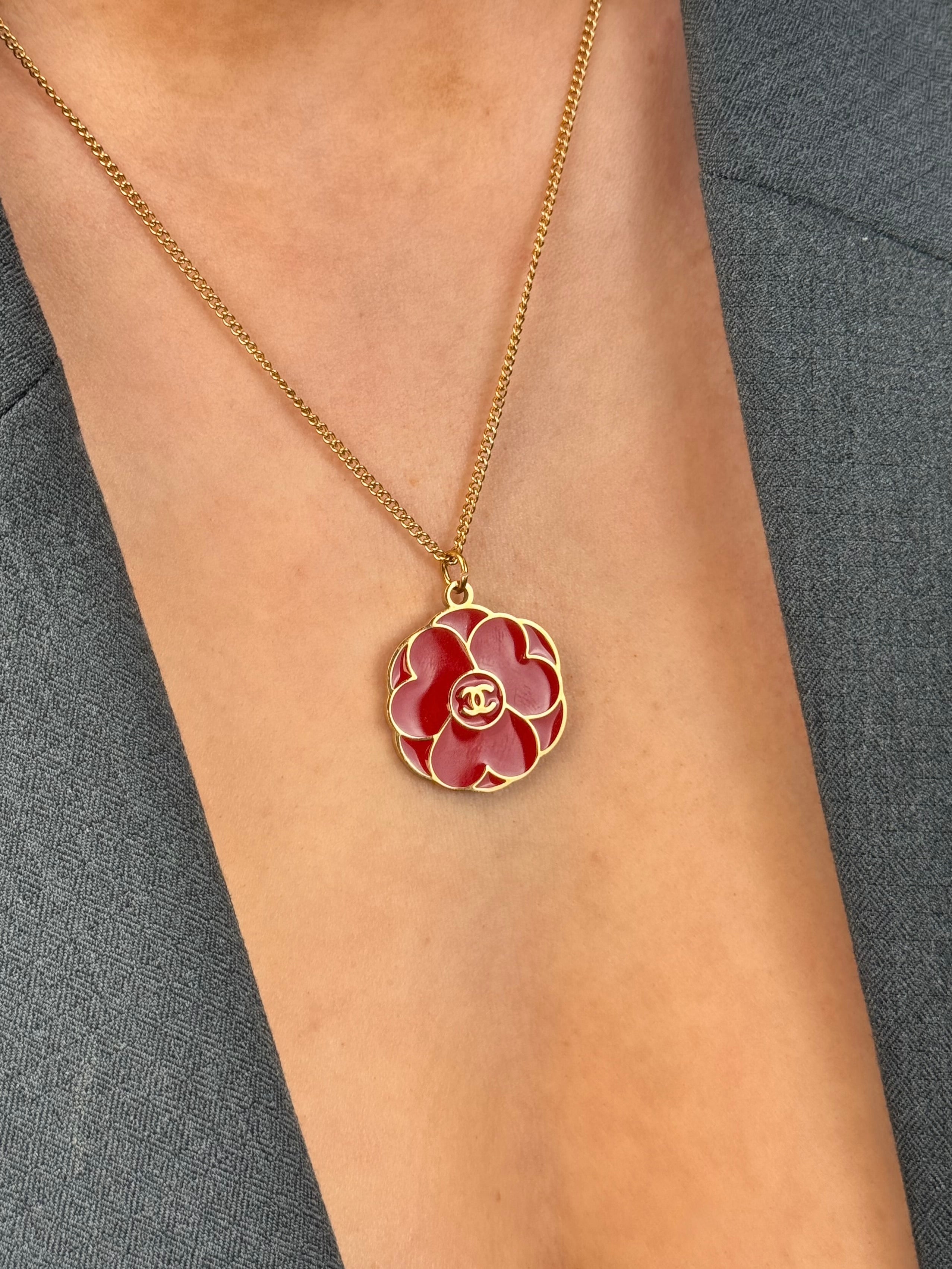 Chanel Camelia Necklace