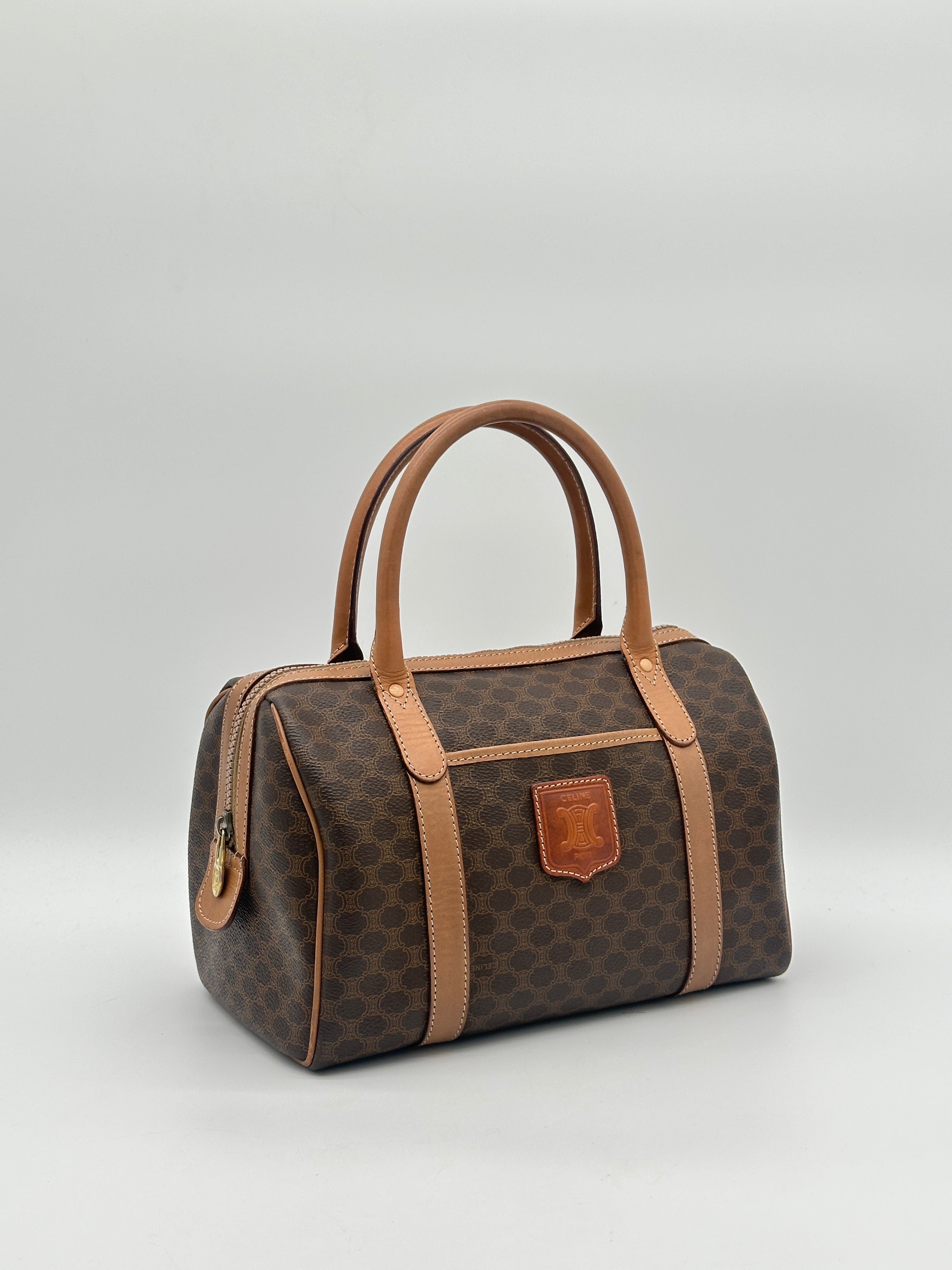 Pre-loved Céline Macadam Boston 25 | Pepper Luxury Vintage