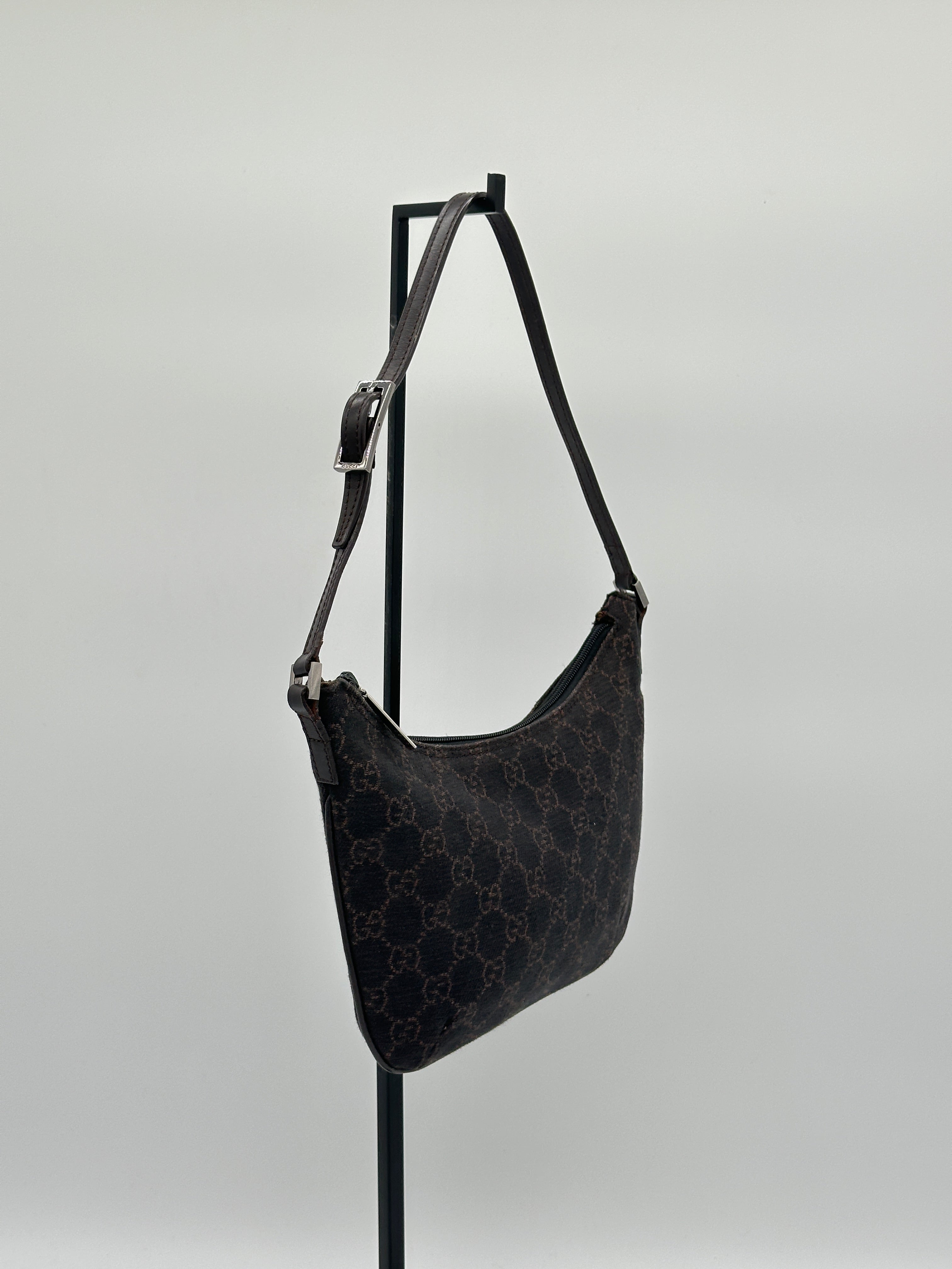 Gucci Canvas Baguette