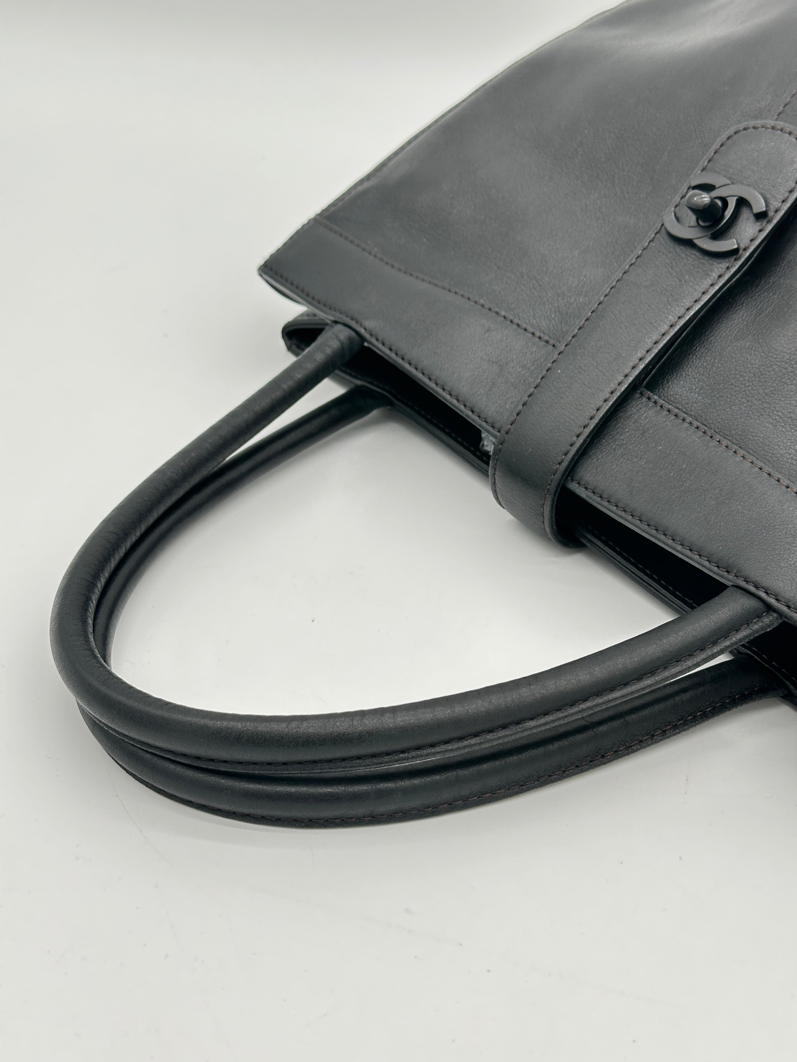 Chanel Turn Lock Tote Bag