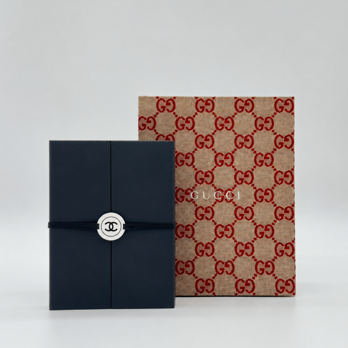 Chanel 'LA Collection' And Gucci 'My Scarp Book' Notebook Set