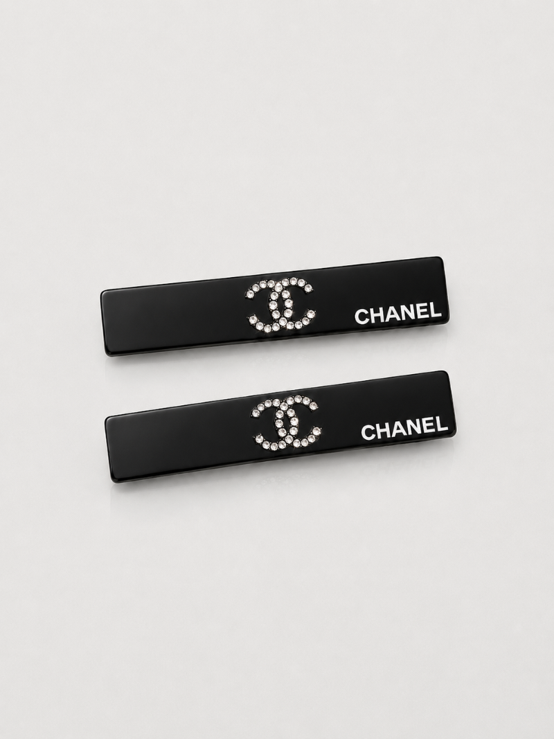 Chanel Strass Black Haarklem