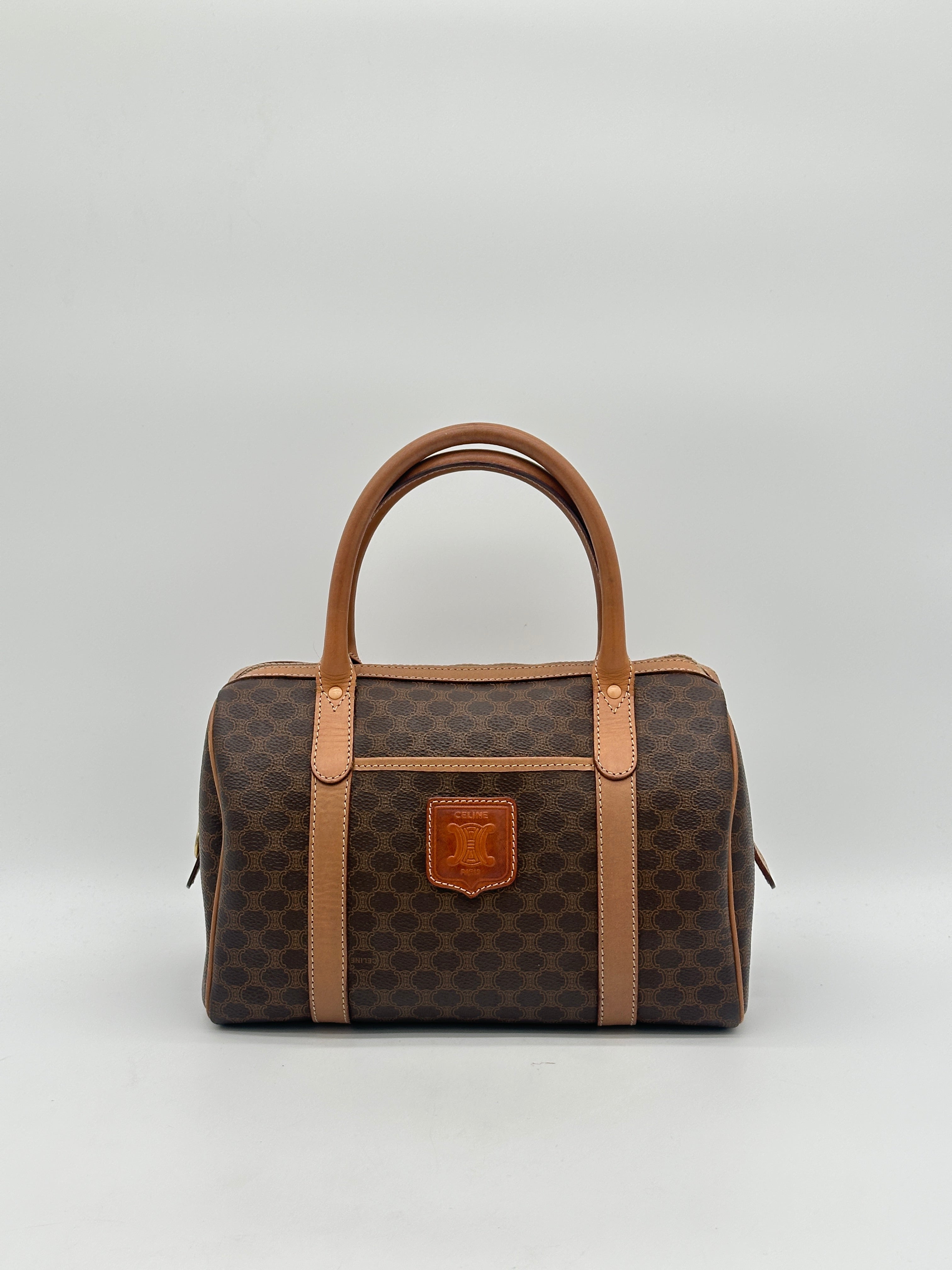 Pre-loved Céline Macadam Boston 25 | Pepper Luxury Vintage