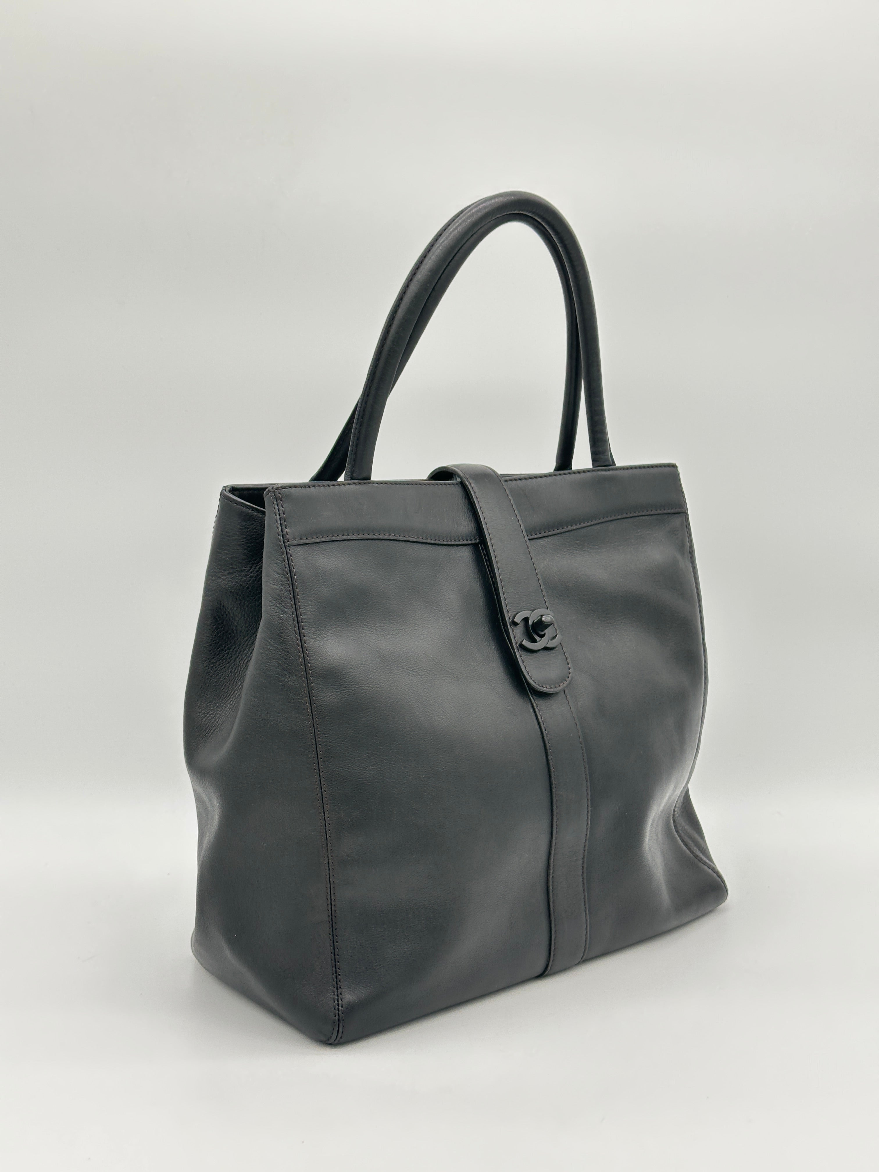 Chanel Turn Lock Tote Bag