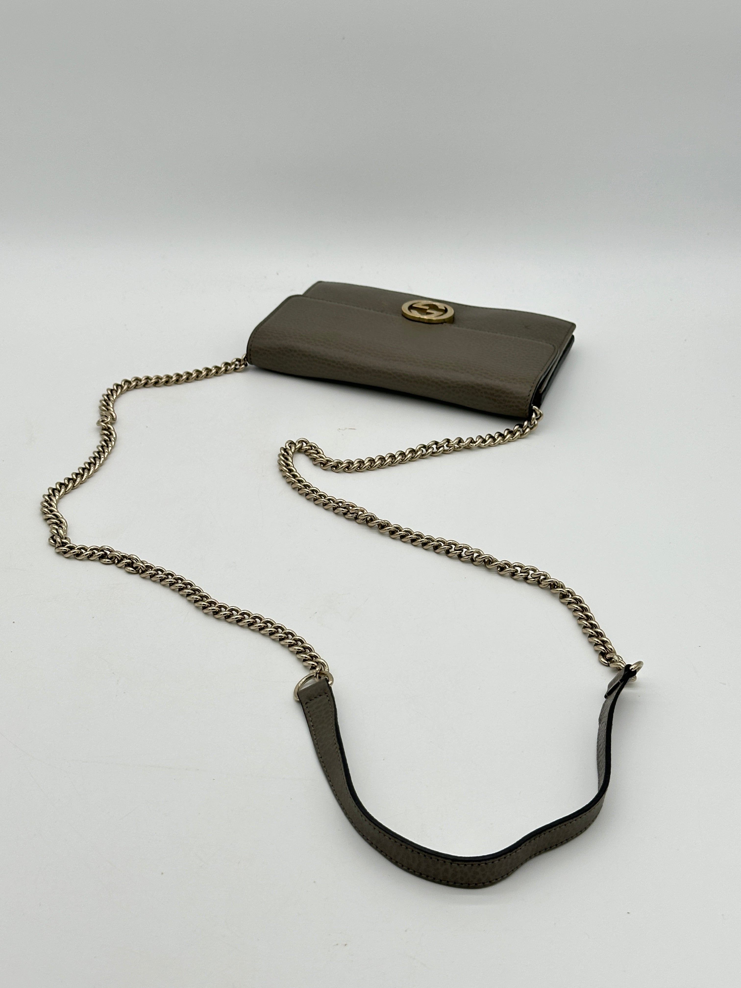 Gucci Interlocking Wallet on Chain