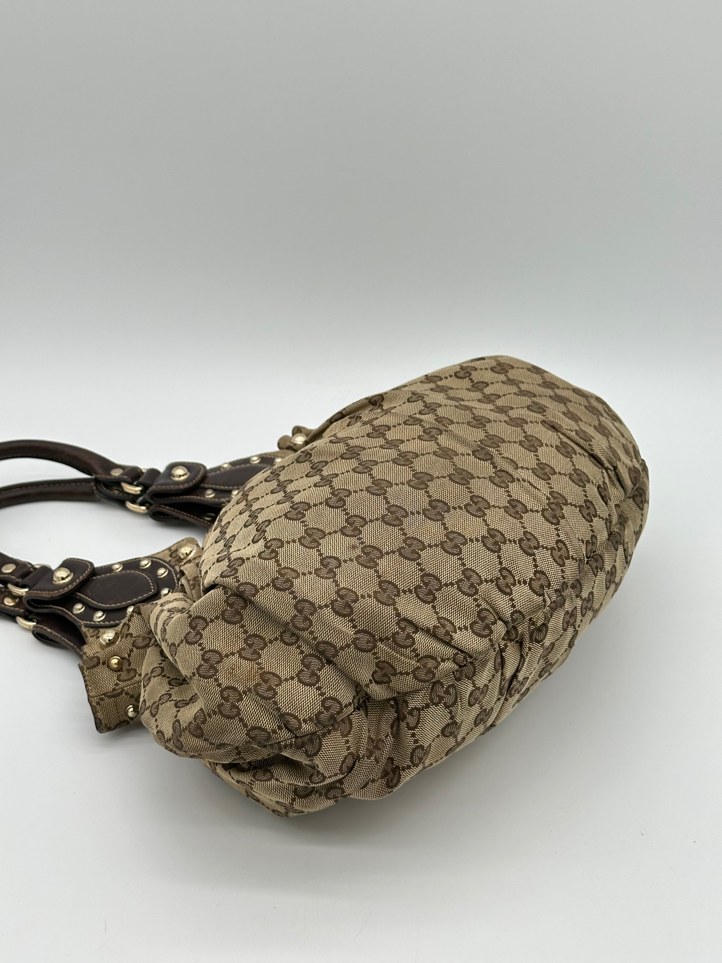 Gucci Studded Pelham Hobo