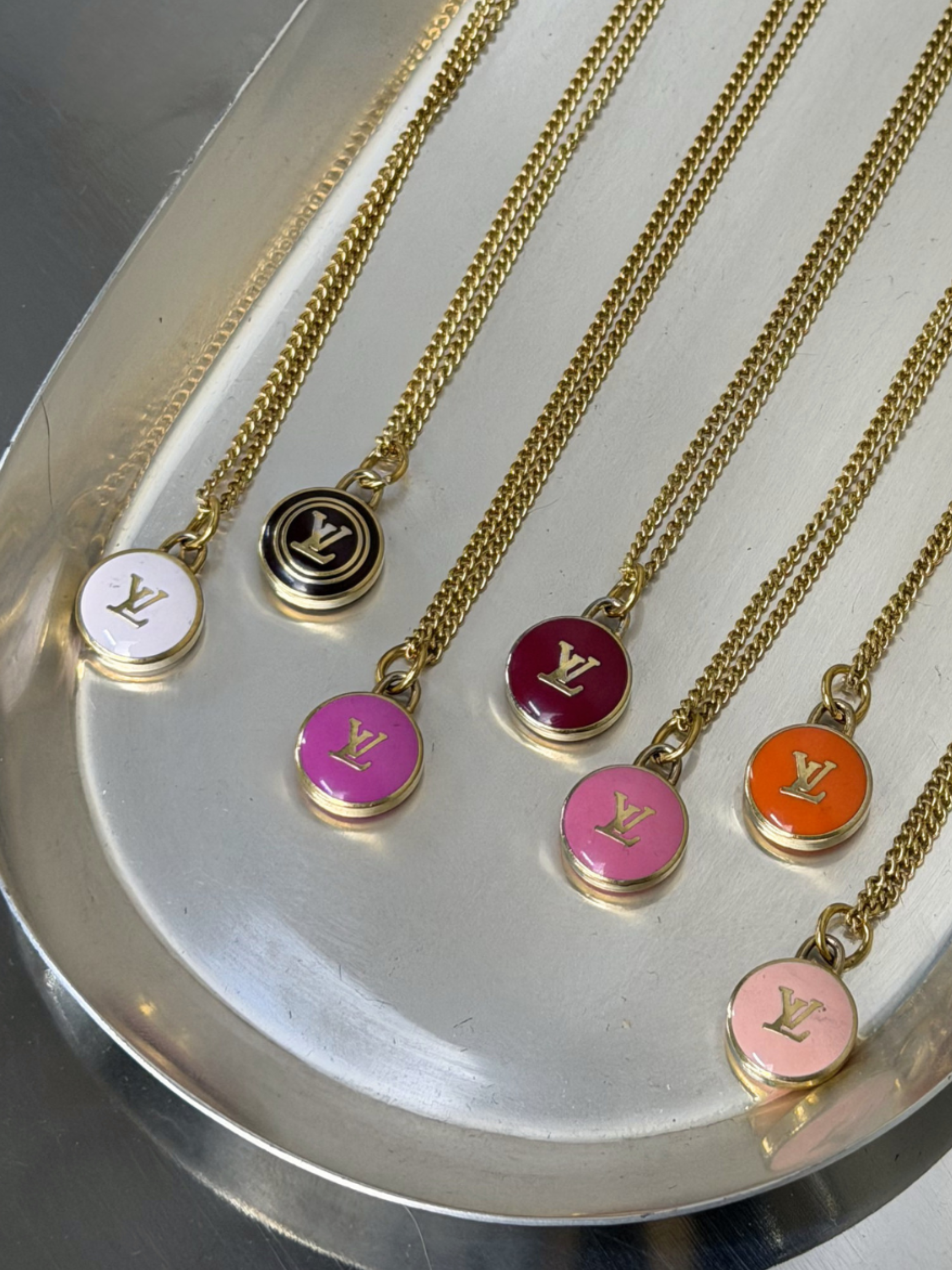 Louis Vuitton Deep Pink Necklace