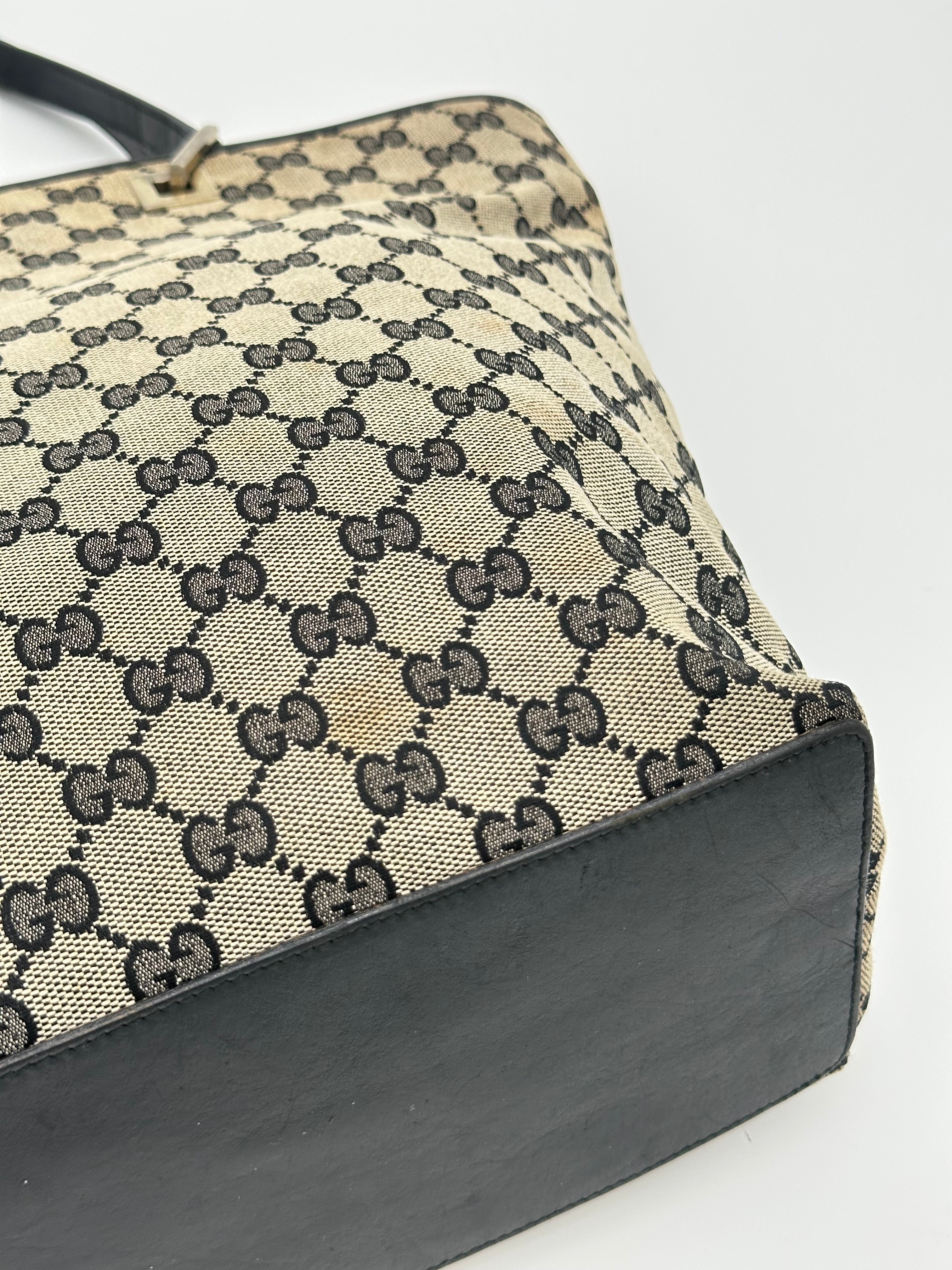 Gucci Canvas Tote Bag