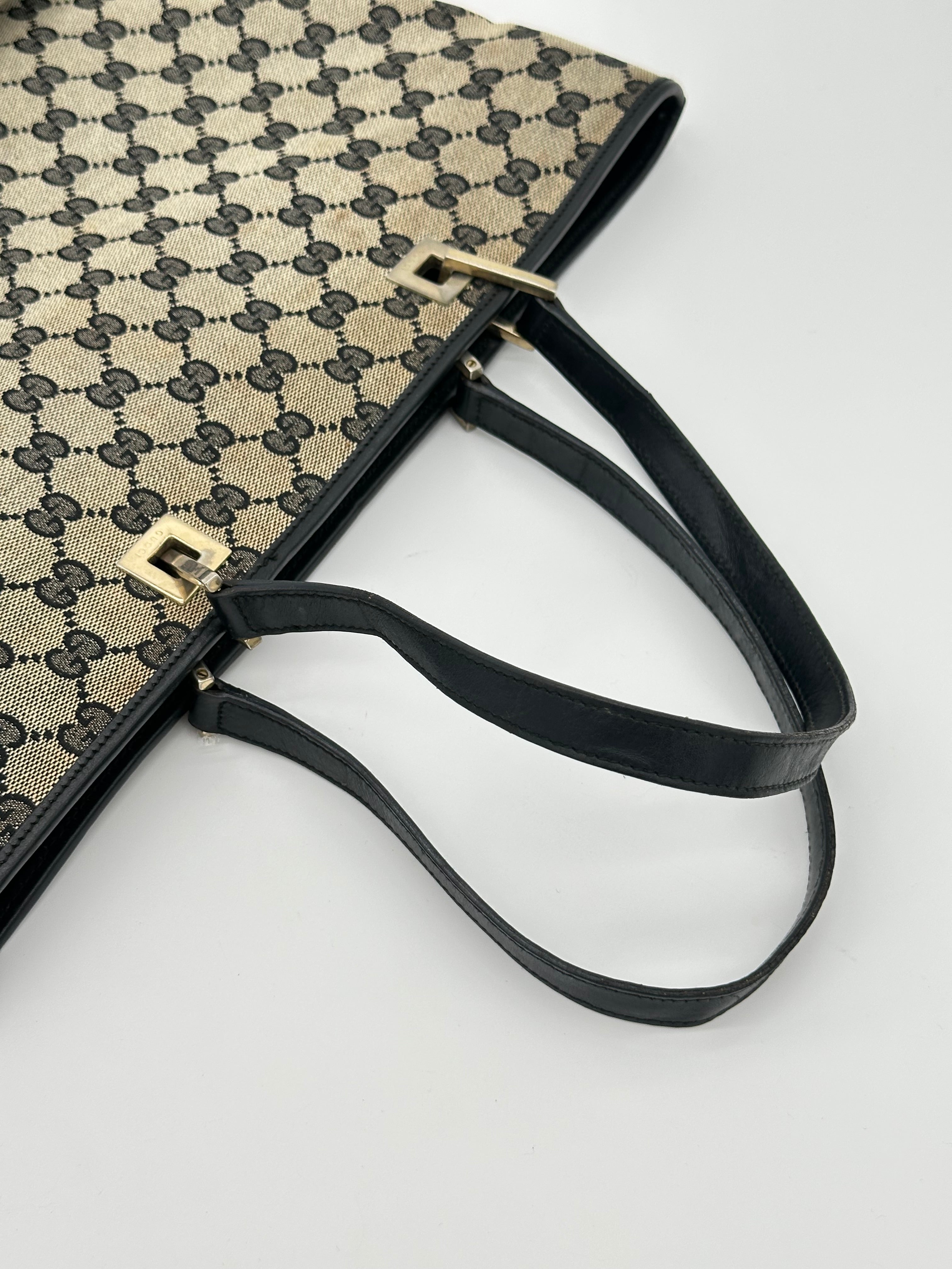 Gucci Canvas Tote Bag