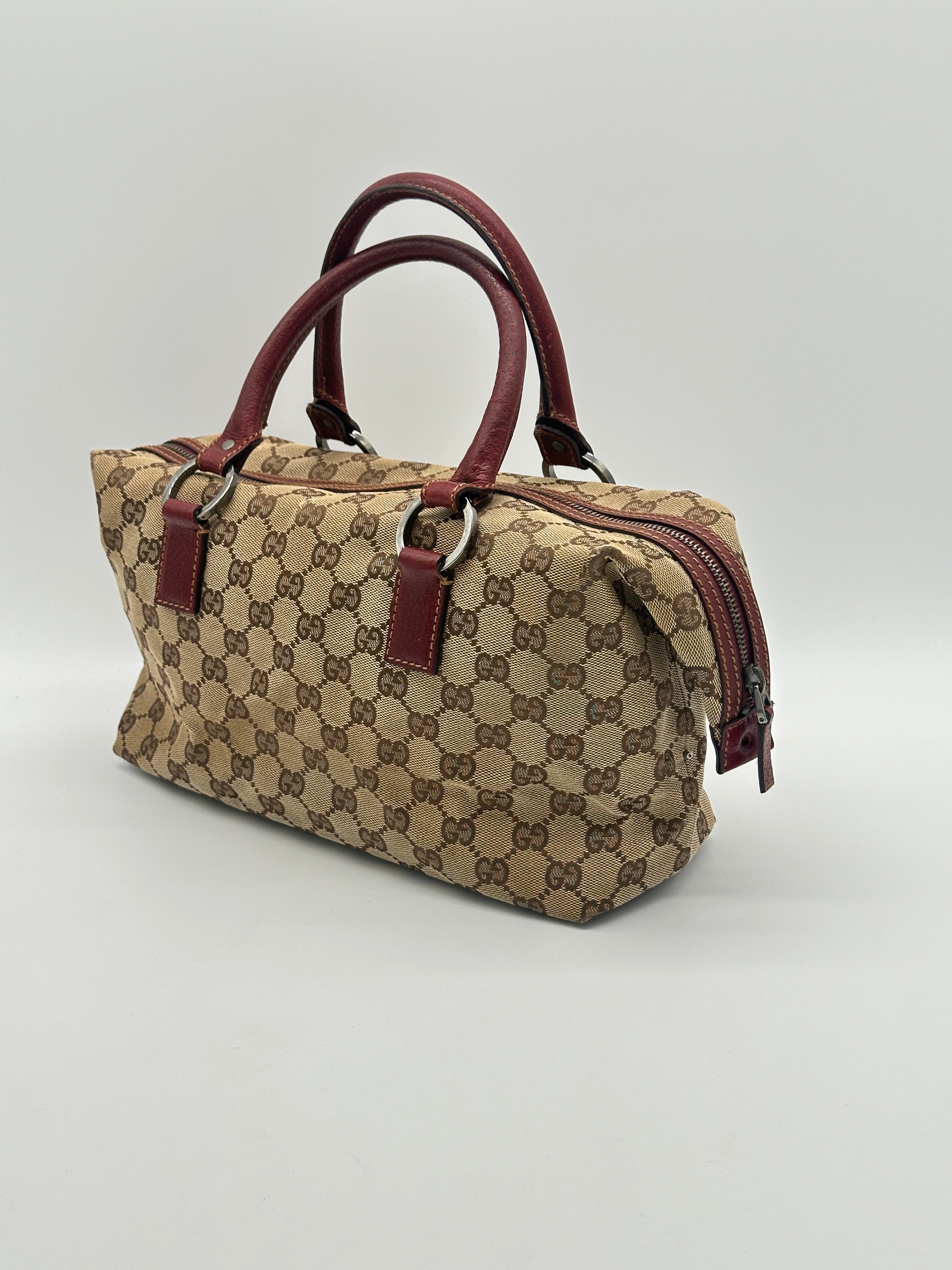Gucci Canvas Top Handle