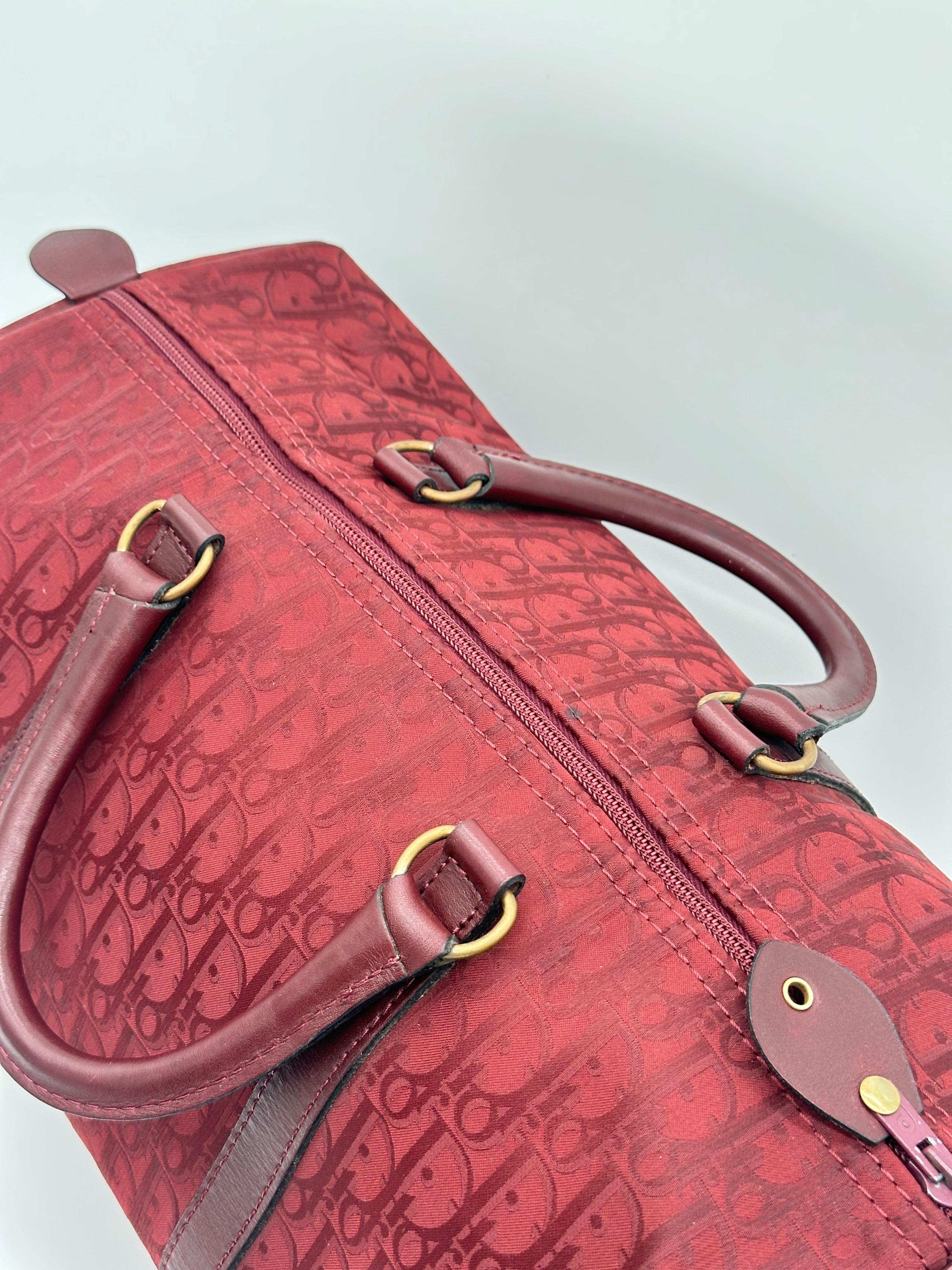 Pre-loved Christian Dior Boston Bag 40 | Pepper Luxury Vintage
