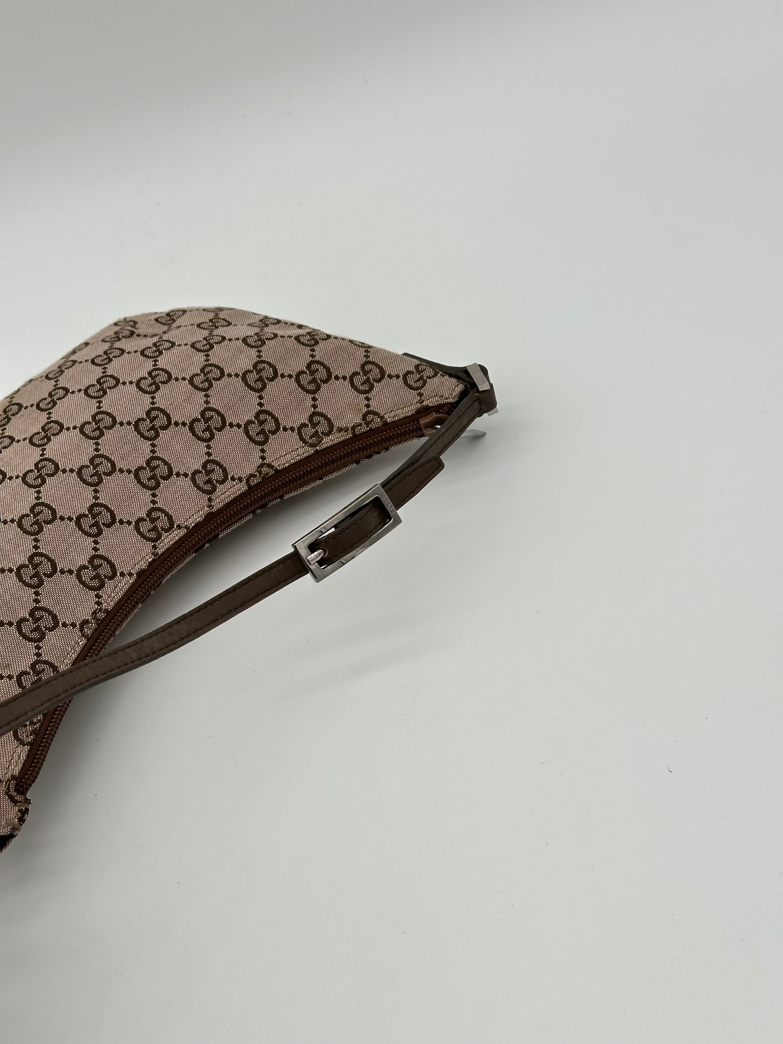 Gucci Canvas Baguette