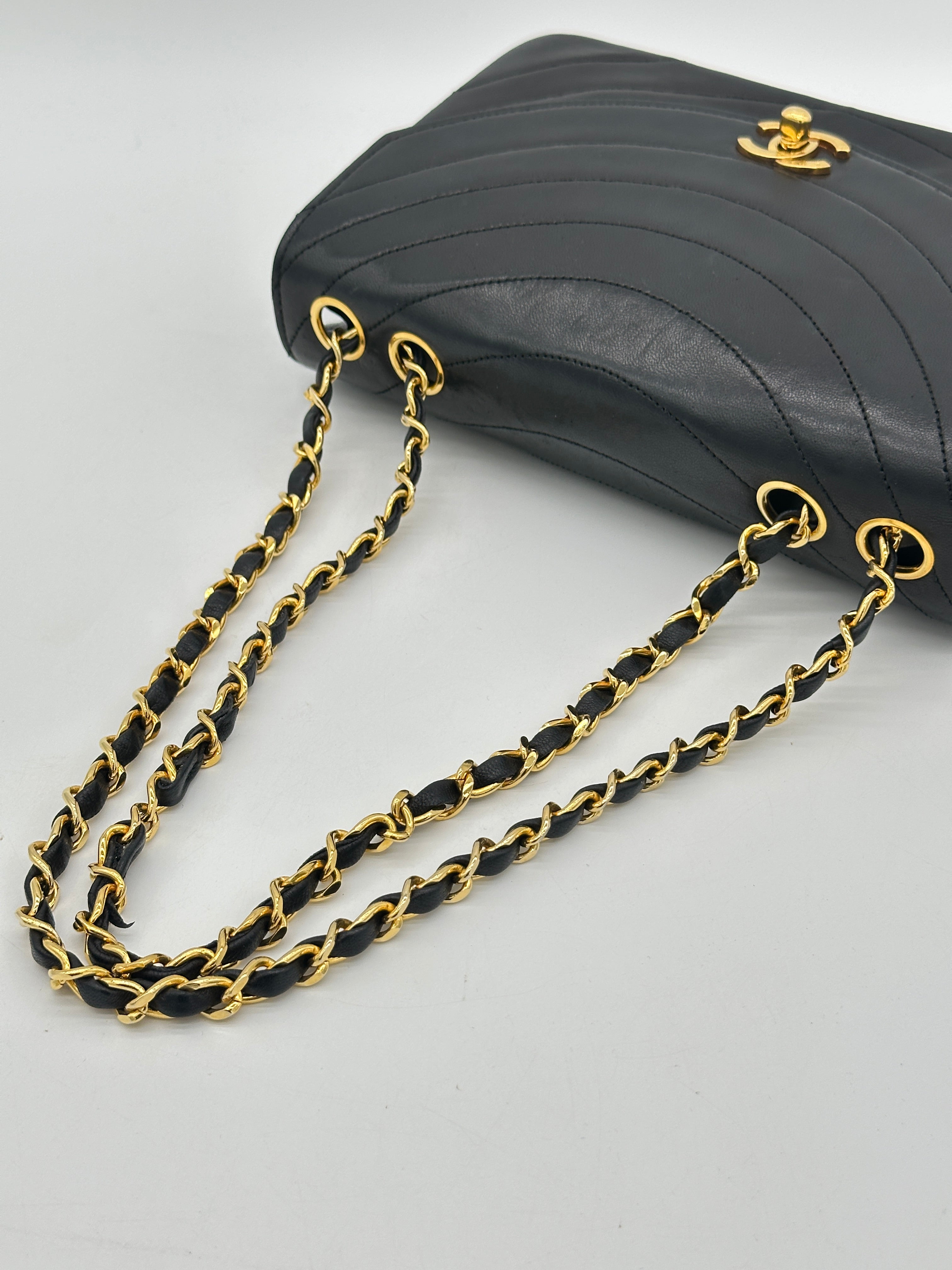 Chanel Half Moon Single Flap