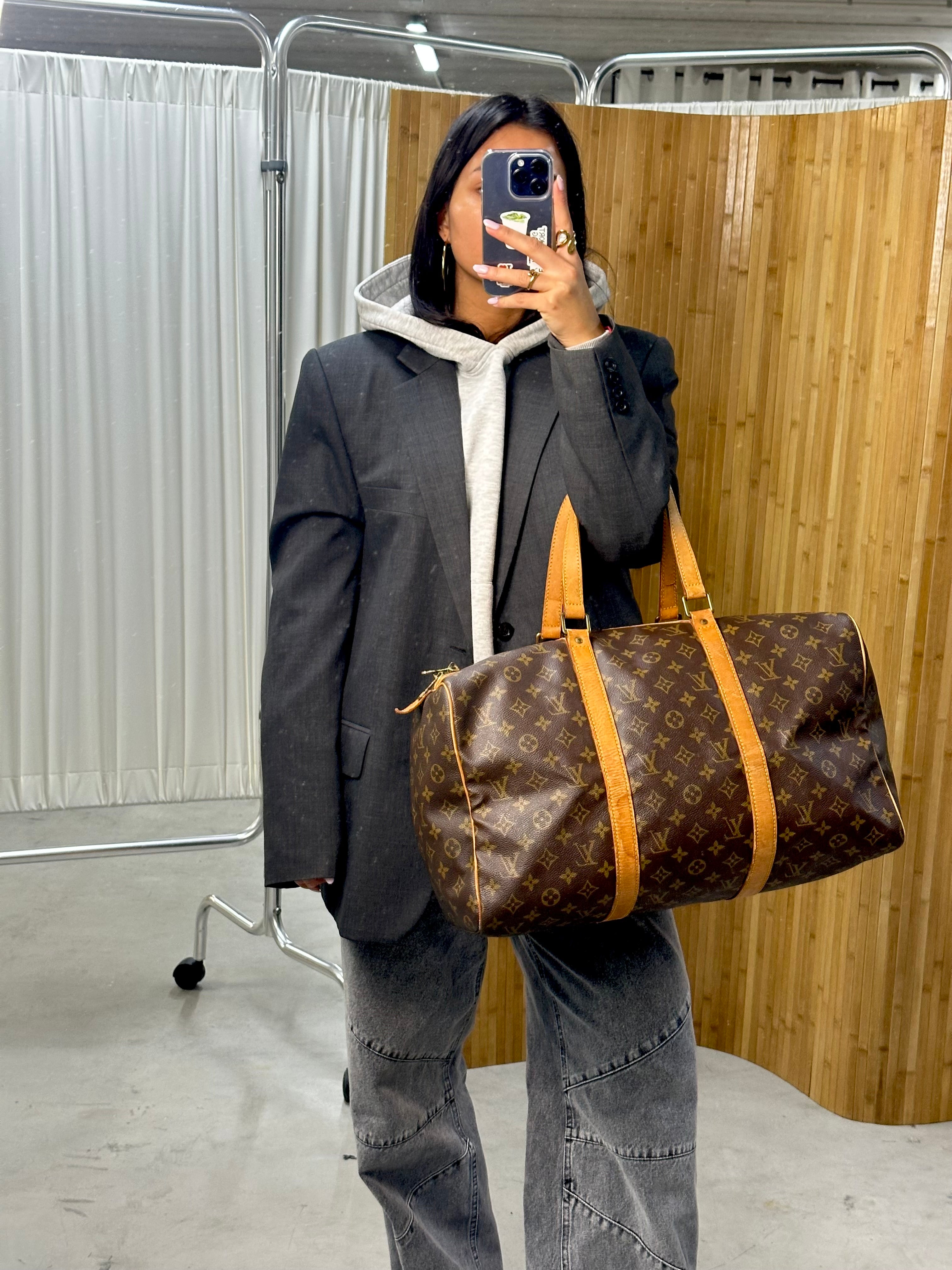 Pre-loved Louis Vuitton Sac Souple 45 | Pepper Luxury Vintage