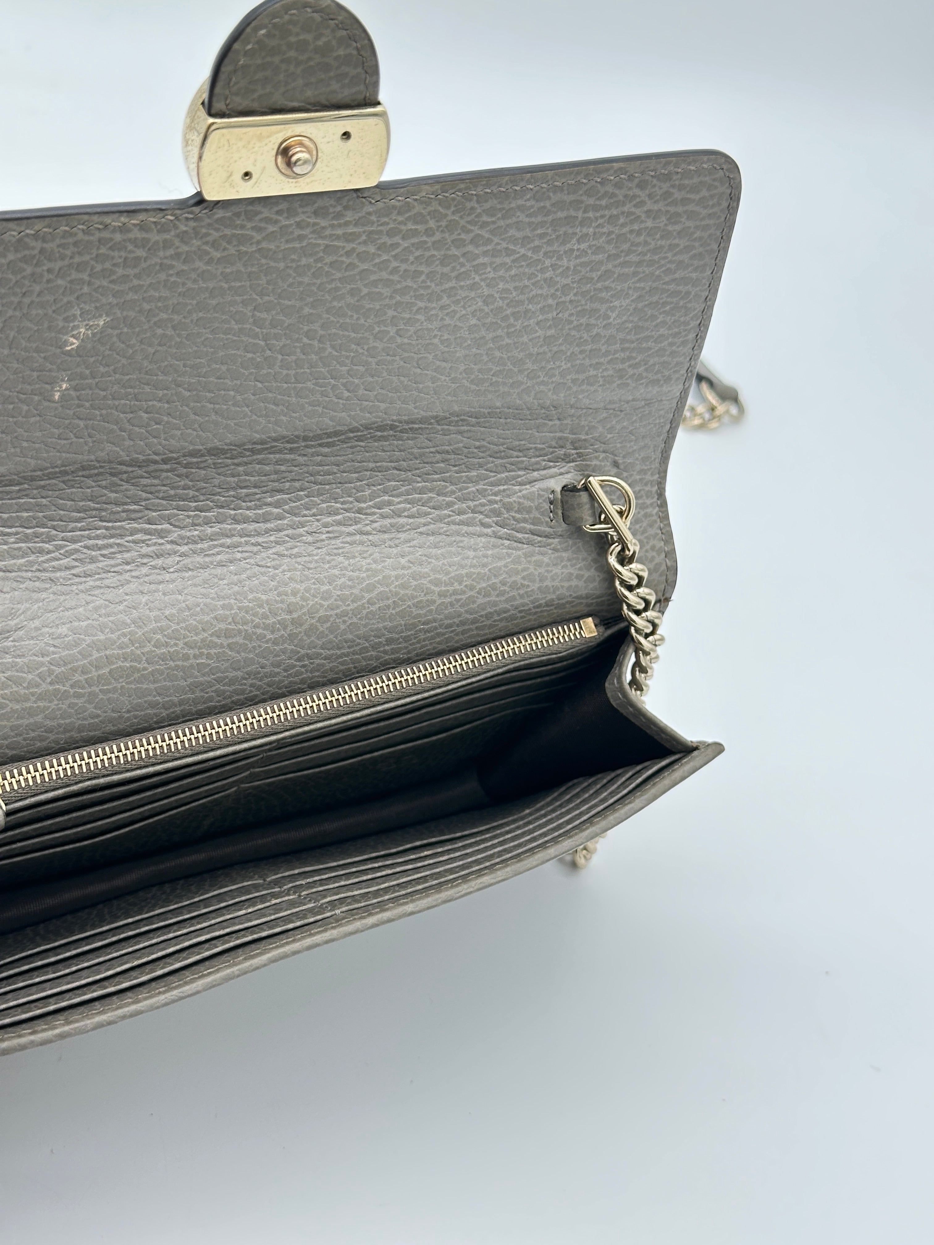 Gucci Interlocking Wallet on Chain