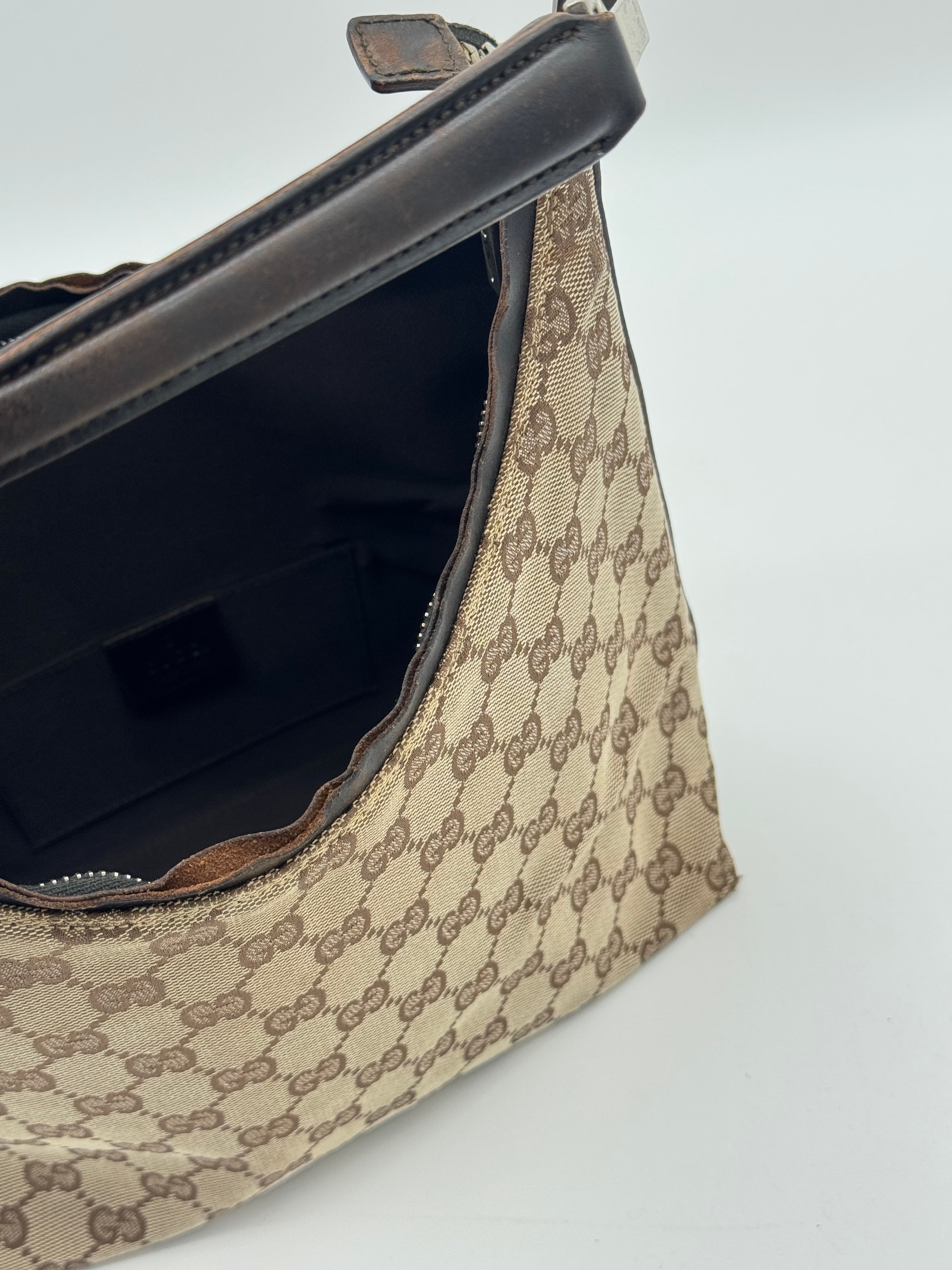 Gucci Canvas Hobo