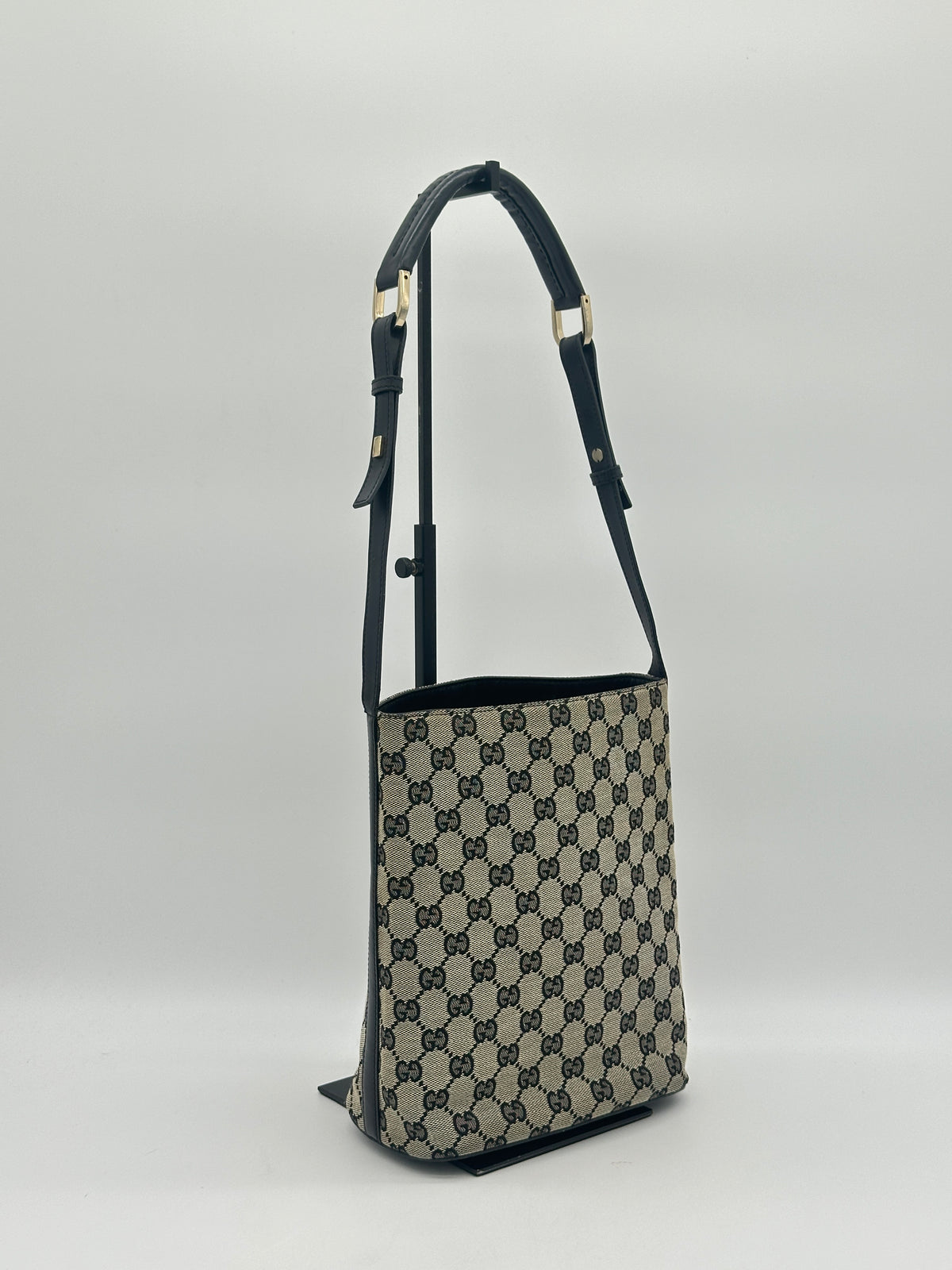 Gucci Canvas Bucket Bag