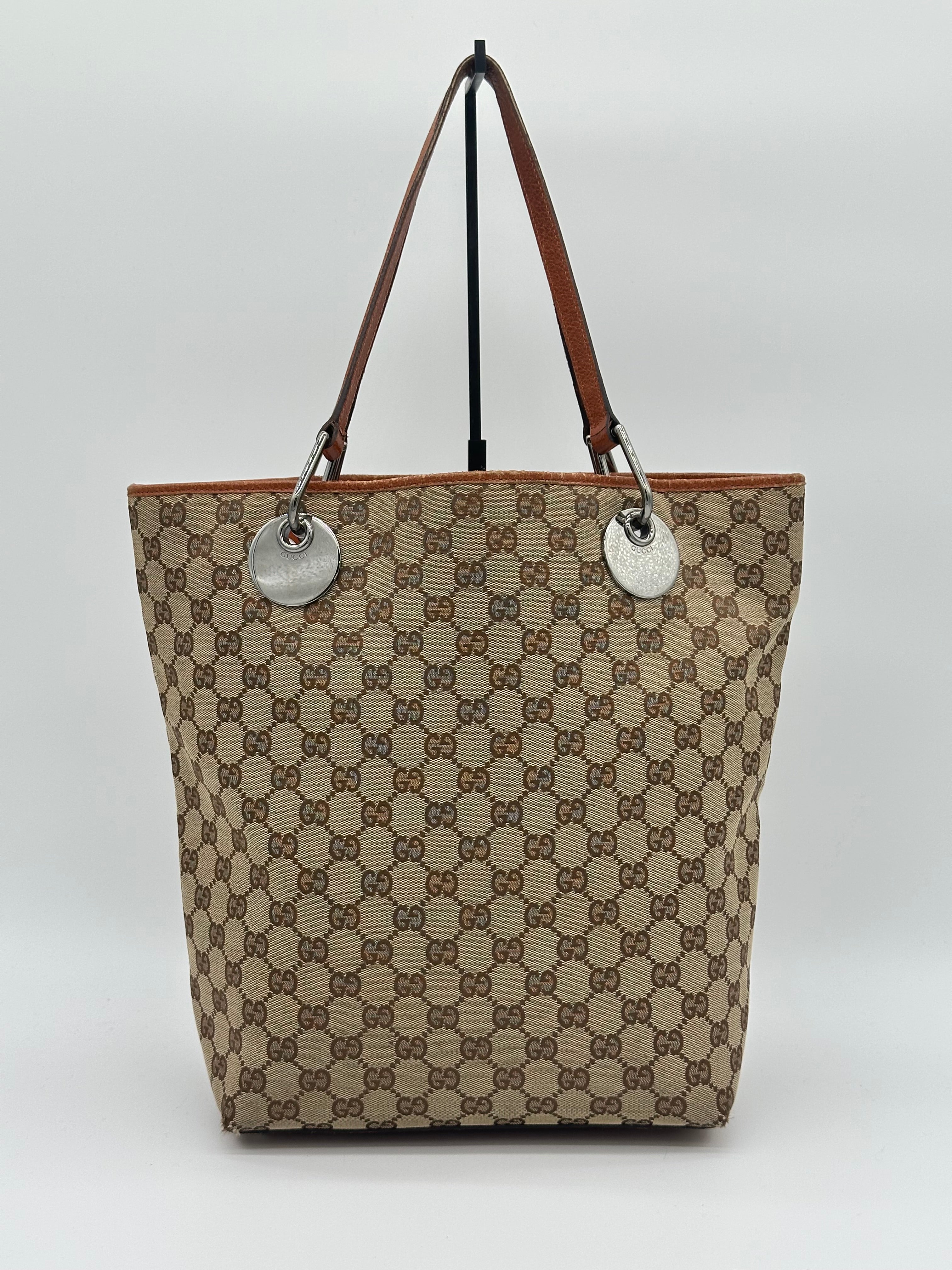 Gucci Eclipse Canvas Tote Bag