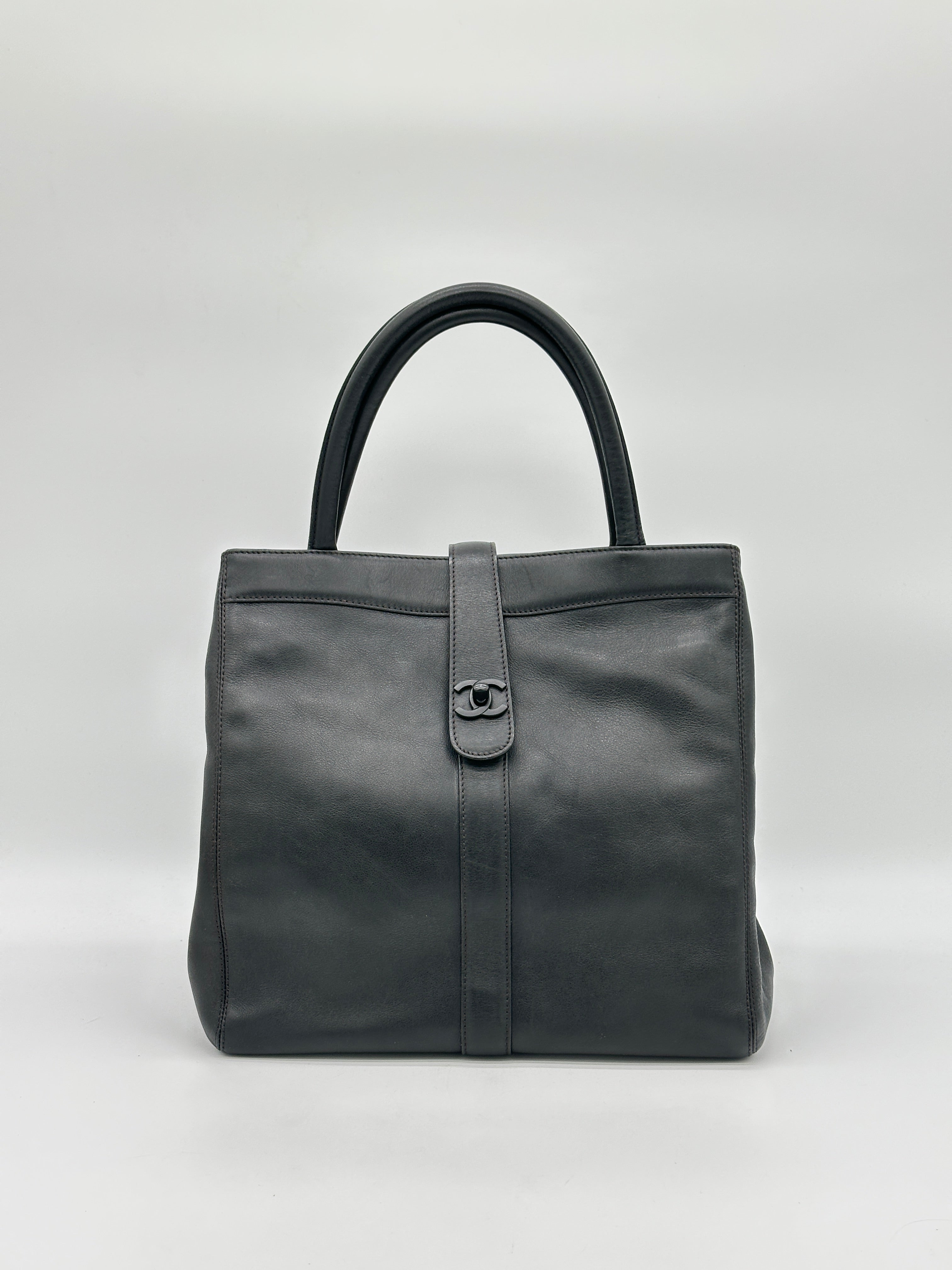 Chanel Turn Lock Tote Bag