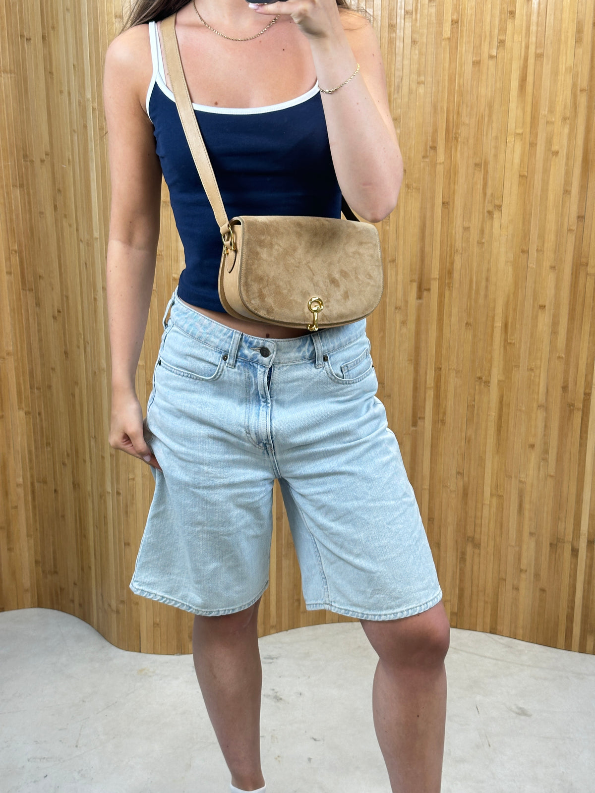 Gucci Suede Shoulderbag
