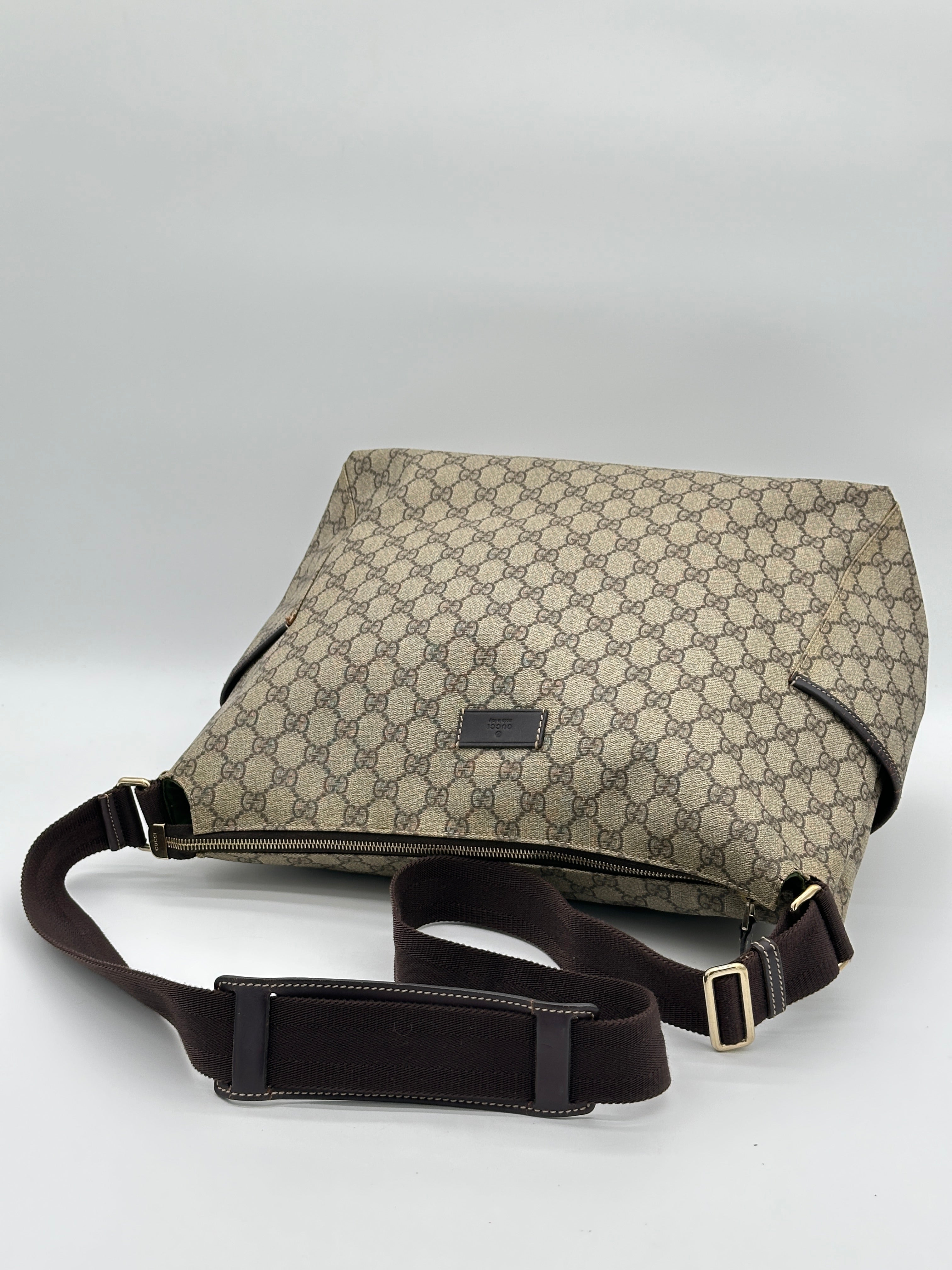 Gucci Canvas Diaper Bag