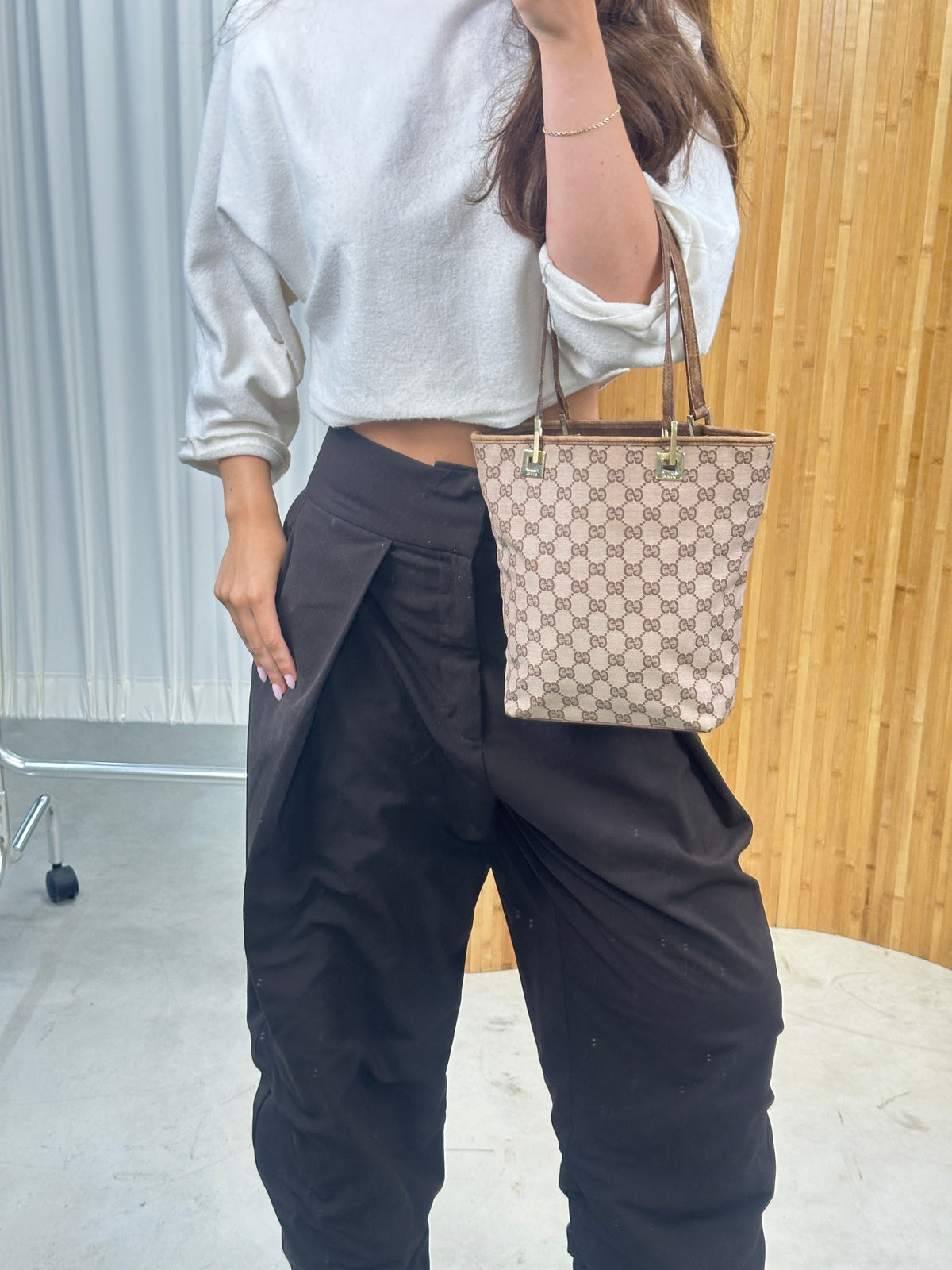 Gucci Canvas Tote Bag