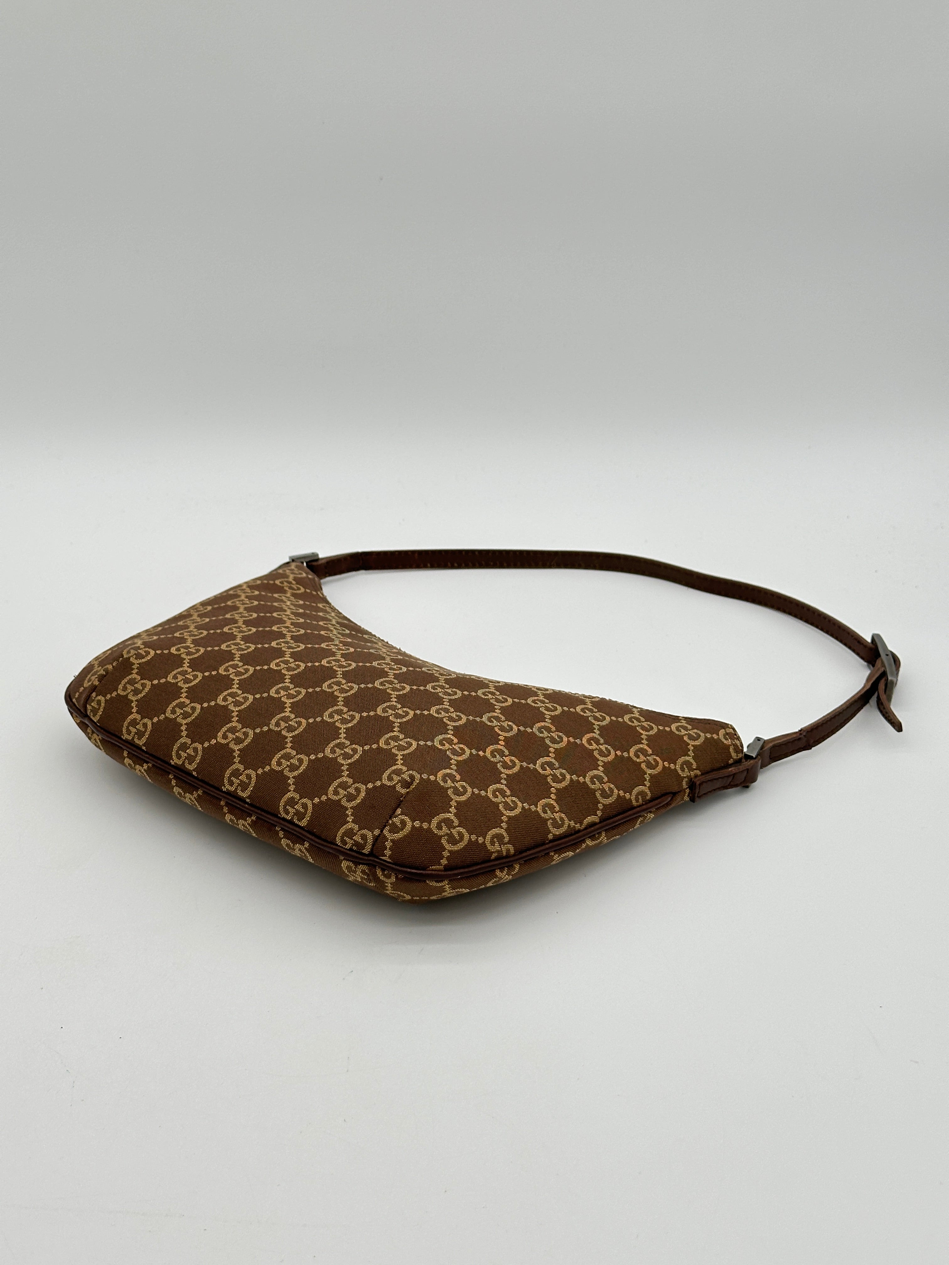 Gucci Canvas Baguette