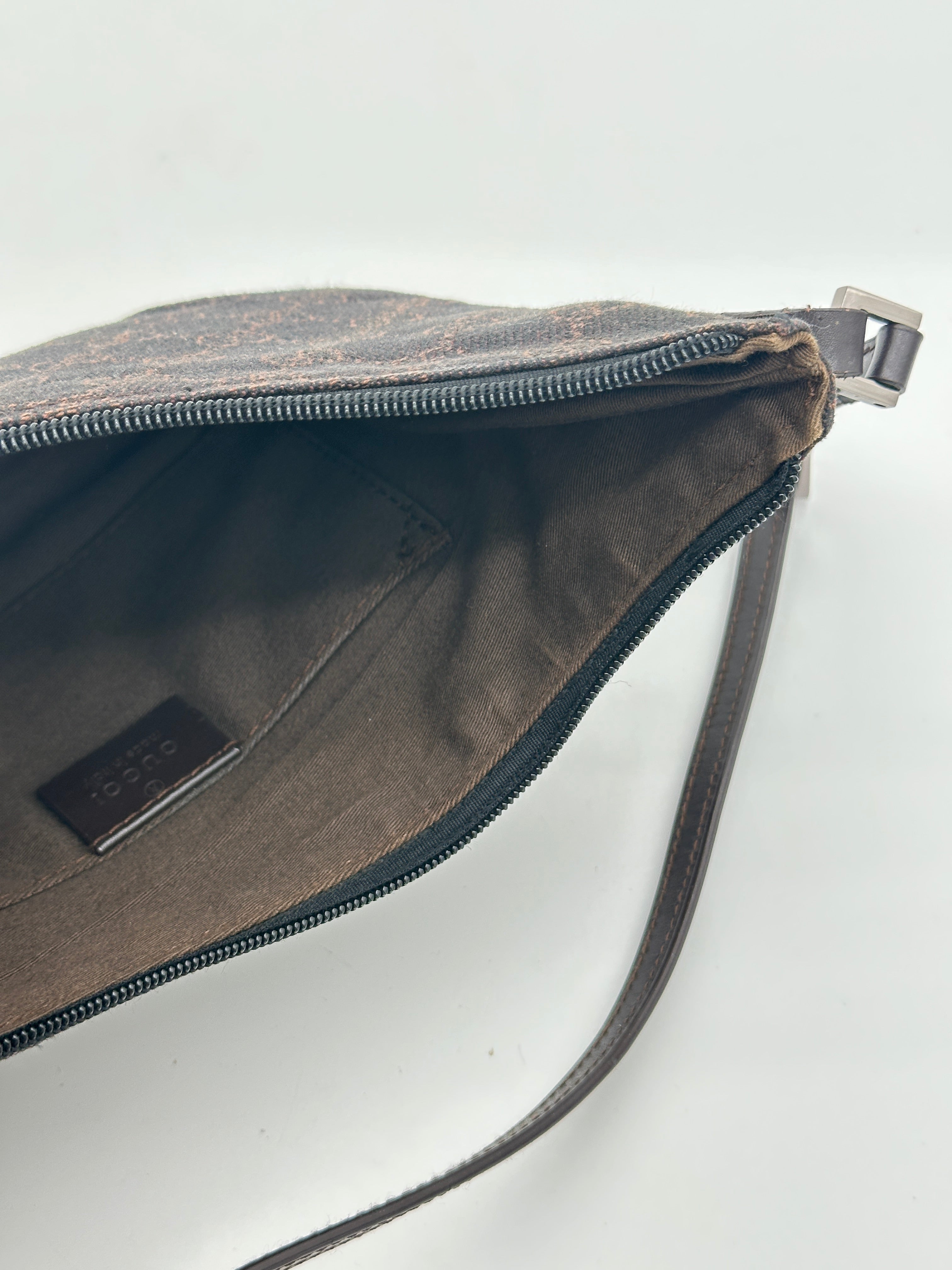 Gucci Canvas Baguette