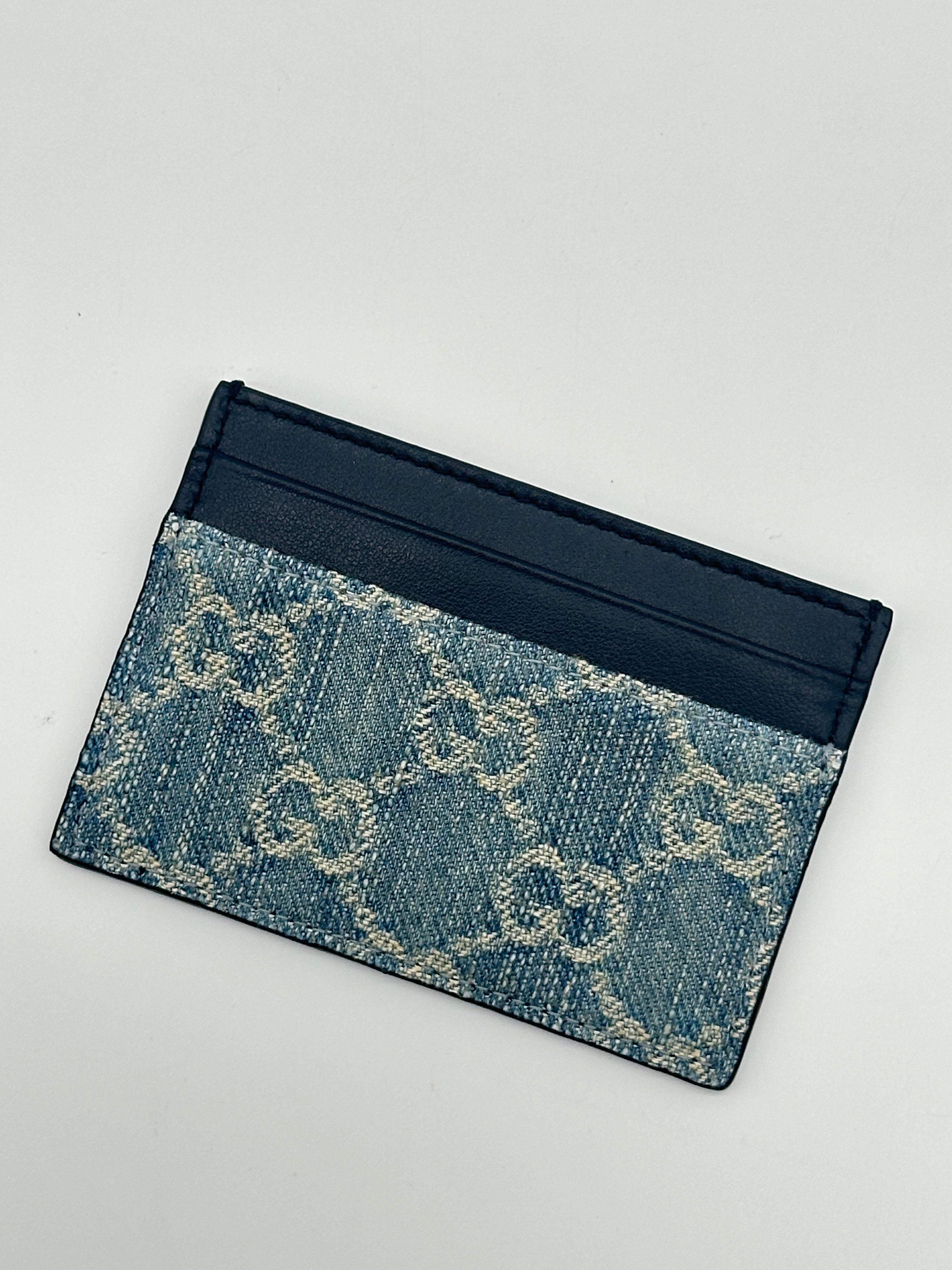 Gucci Denim Cardcase